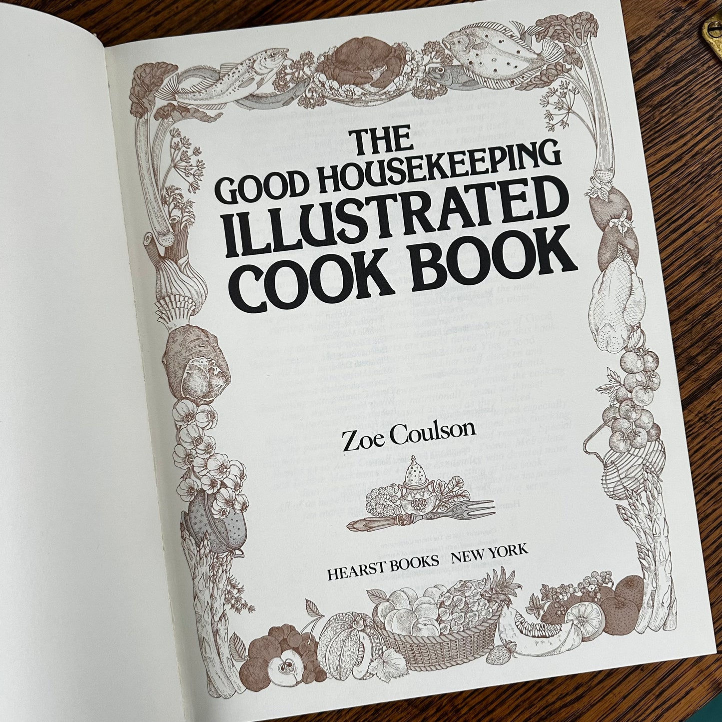 The Good Housekeeping Illustrated Cookbook by Zoe Coulson | Vintage 1980 Step-by-Step Recipes & 900+ Photos