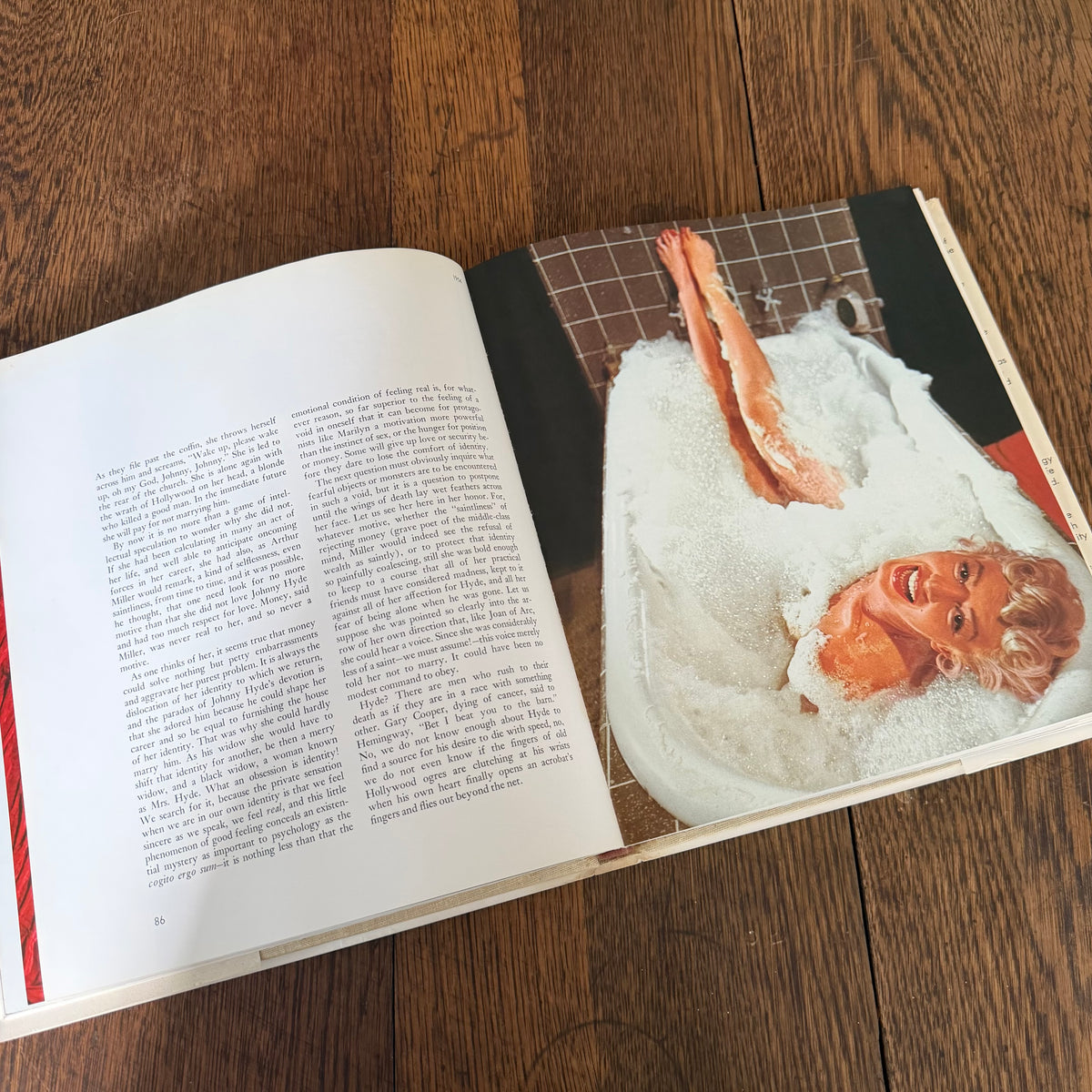 Marilyn: A Biography by Norman Mailer - Photo History - 1973 Vintage Coffee Table Book - Marilyn Monroe Photography