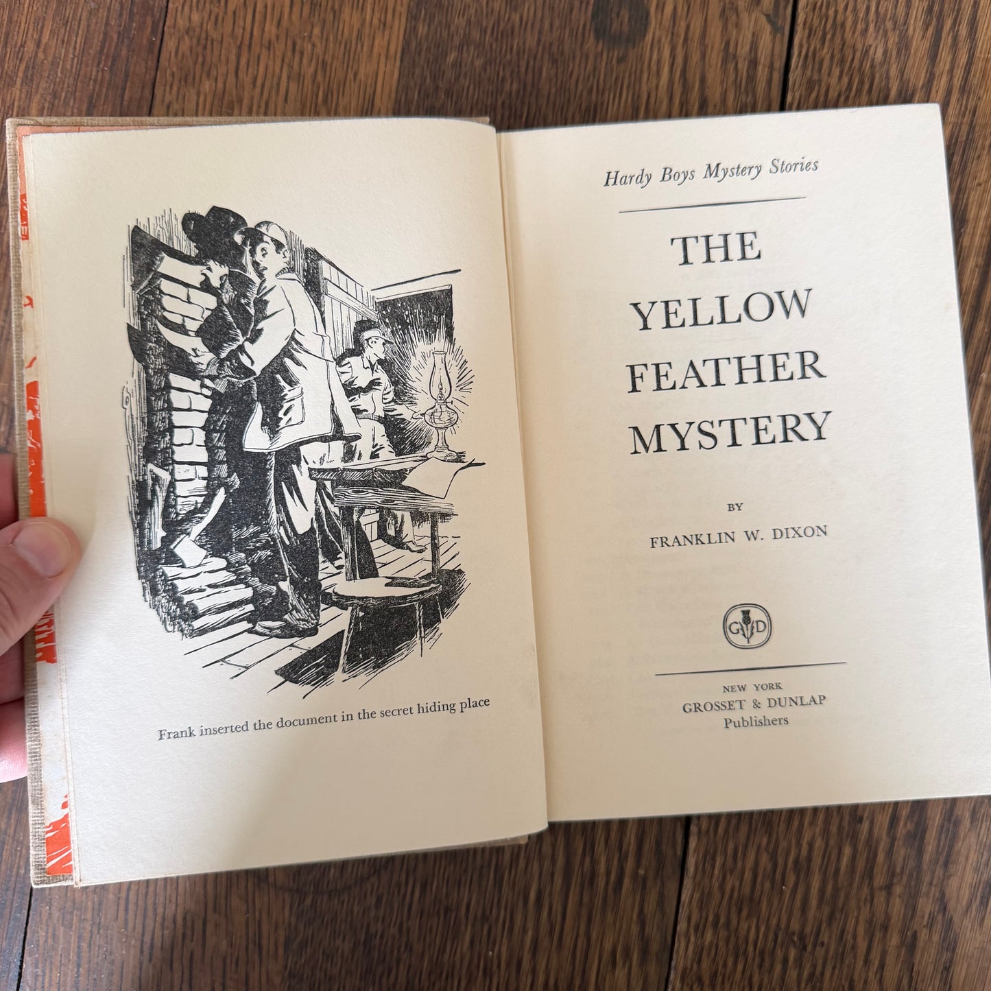 Vintage Hardy Boys Mystery Books by Franklin W. Dixon - Set of 8 - 1927-1953 - Grosset Dunlap - Brown Covers