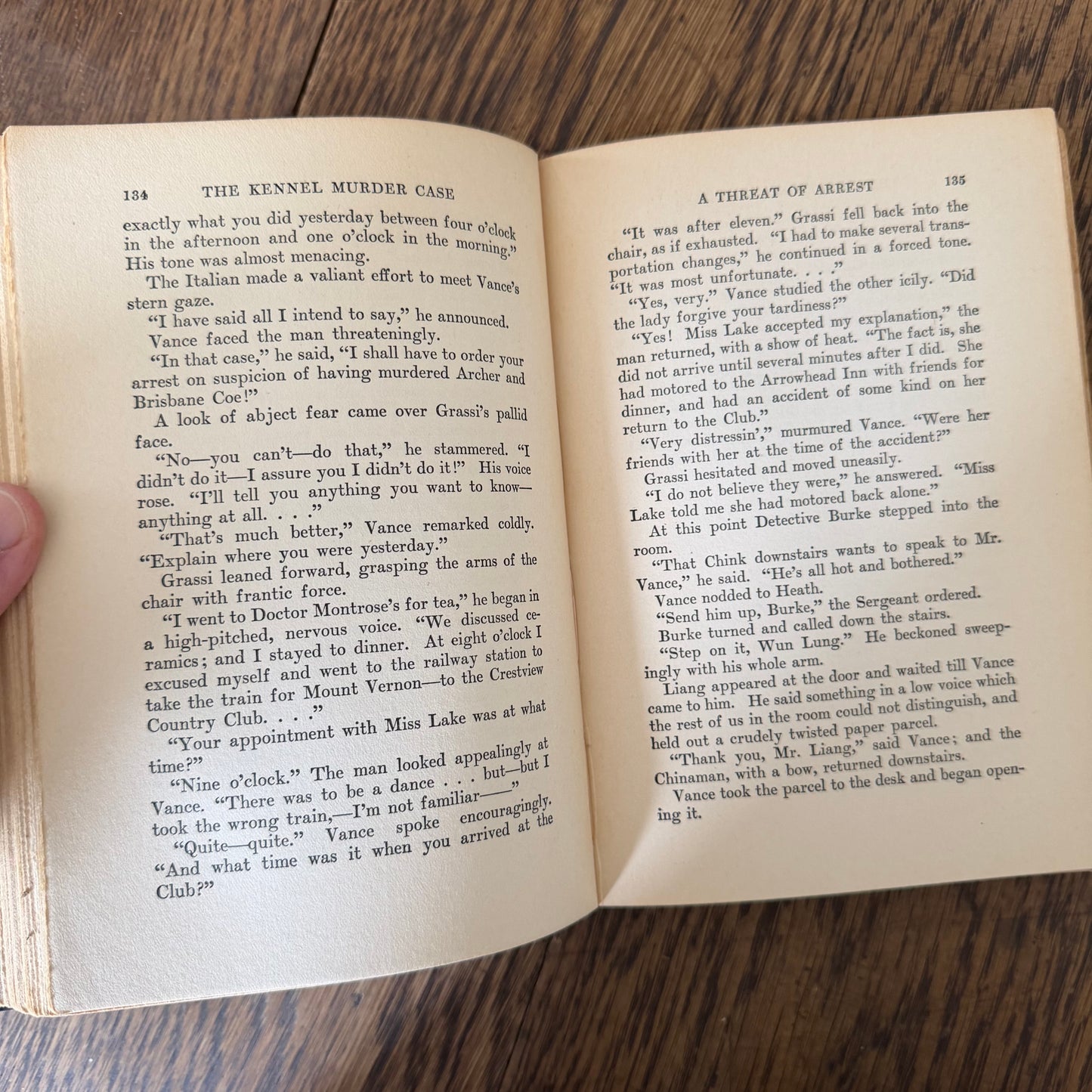 Set of 6 Philo Vance Vintage Mystery Books by S.S. Van Dine - 1927-1939