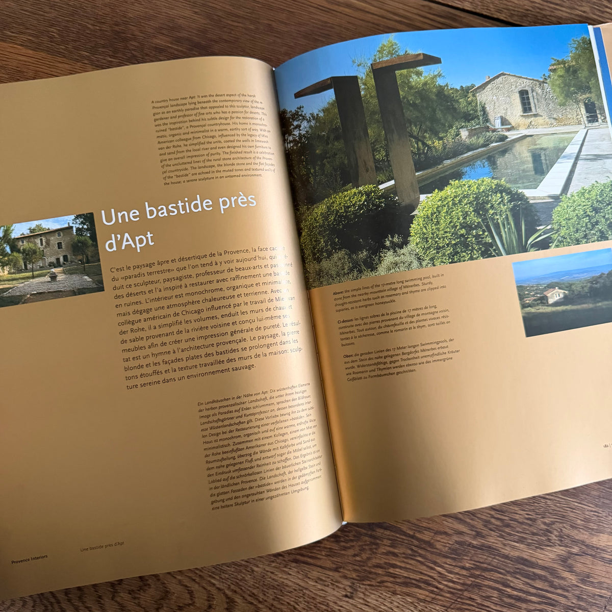 Provence Interiors by Lisa Lovatt-Smith, 1996 Taschen, French Country Interior Design, Gorgeous, Large, Illustrated Coffee Table Book