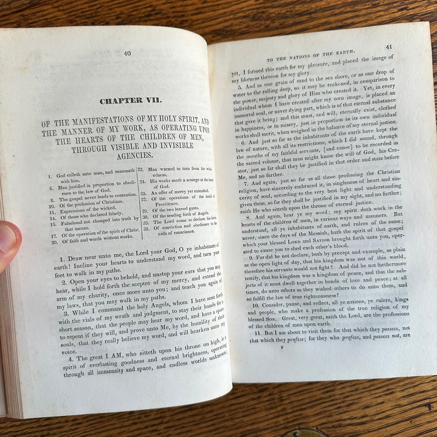 A Collection of 5 Leather-Bound 19th Century Books of Religion