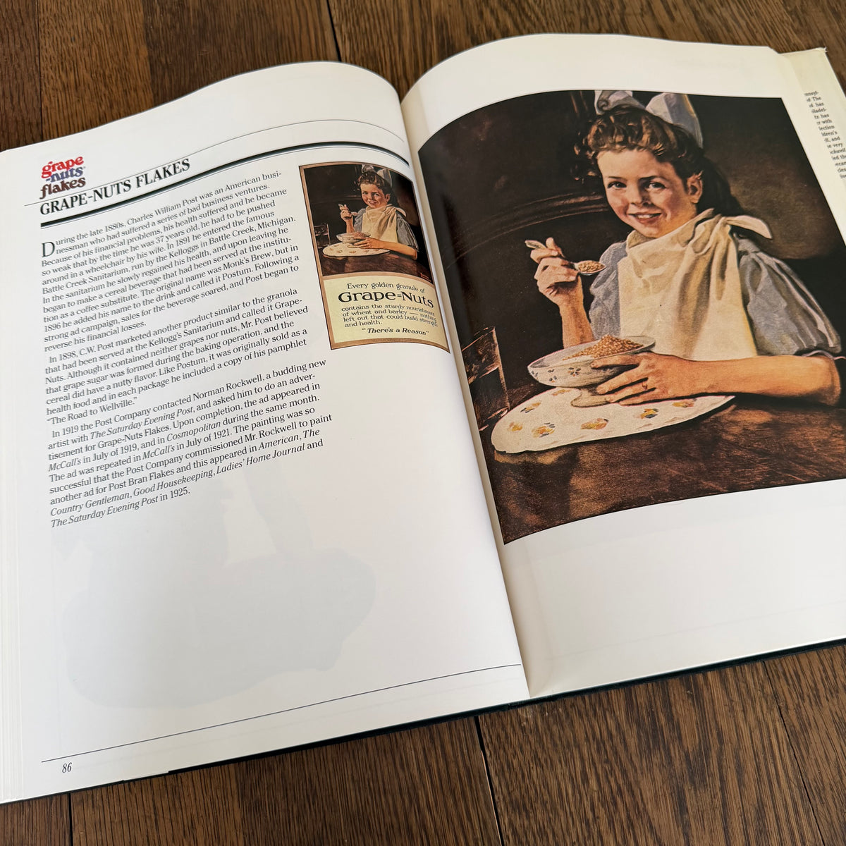 The Advertising World of Norman Rockwell 1986 Harrison House | Oversized Art Book 200+ Color Illustrations Americana Advertising Illustration History