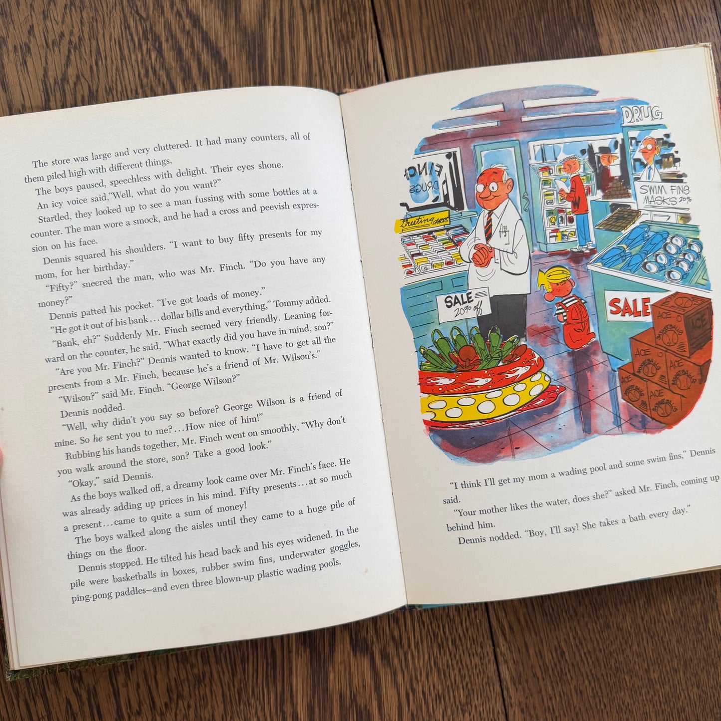 The Amazing Adventures of Dennis the Menace | 1961 Random House Books for Children | Lee Holley Illustrated | Hank Ketcham | Vintage Children’s Book