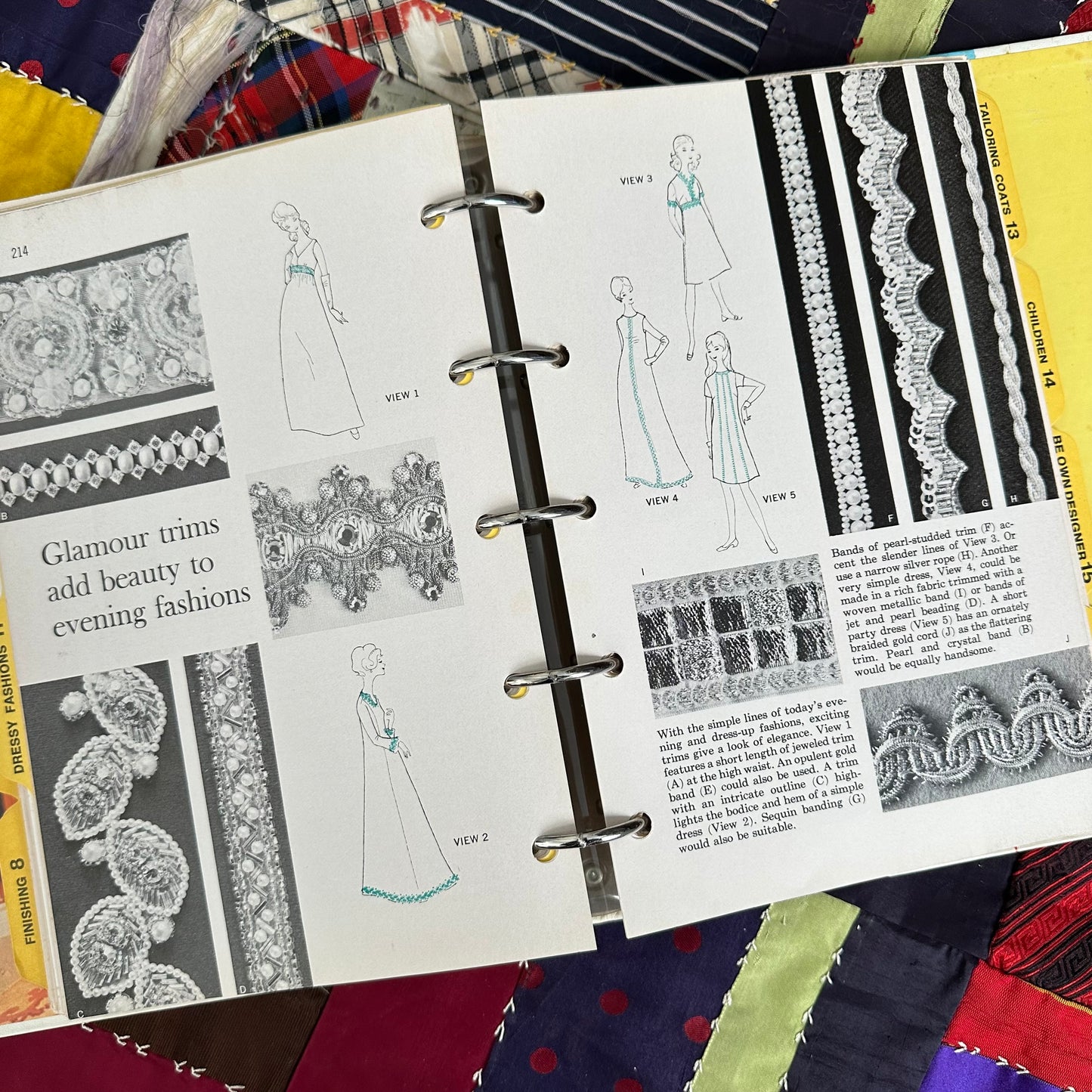 The 1970 Better Homes and Gardens Sewing Book Binder