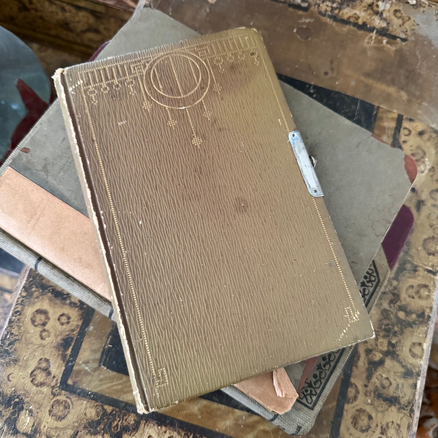 Victorian Autograph Albums 1889–1914 + 1930s Scrapbook + 1928 Ledger + NH Court Record Book Antique Paper Ephemera Collection