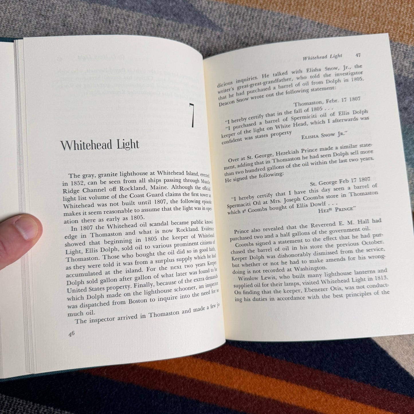 The Lighthouses of New England 1716–1973 | Edward Rowe Snow | First Edition 1973 | Maritime History | Lighthouse Reference | Dodd Mead