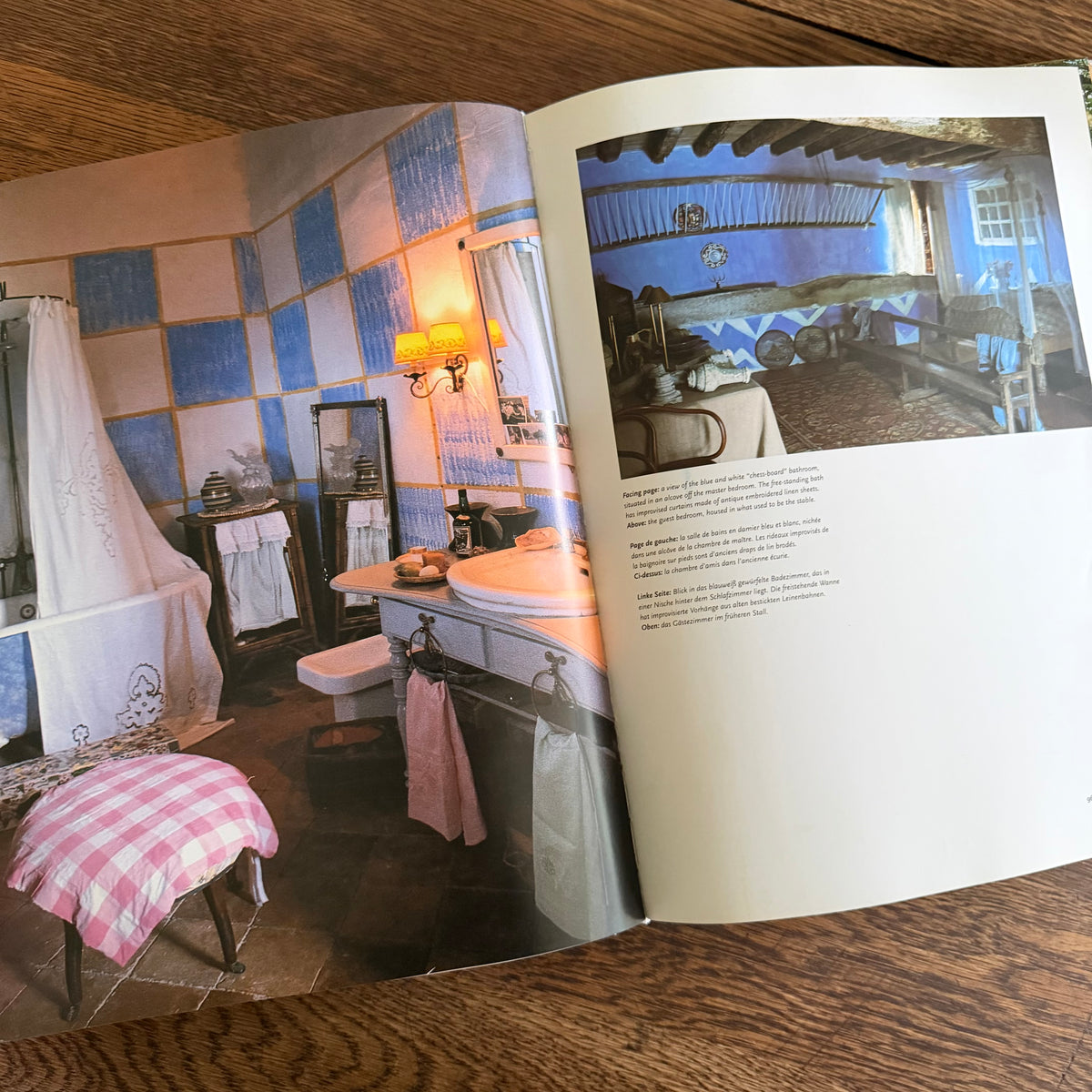 Provence Interiors by Lisa Lovatt-Smith, 1996 Taschen, French Country Interior Design, Gorgeous, Large, Illustrated Coffee Table Book