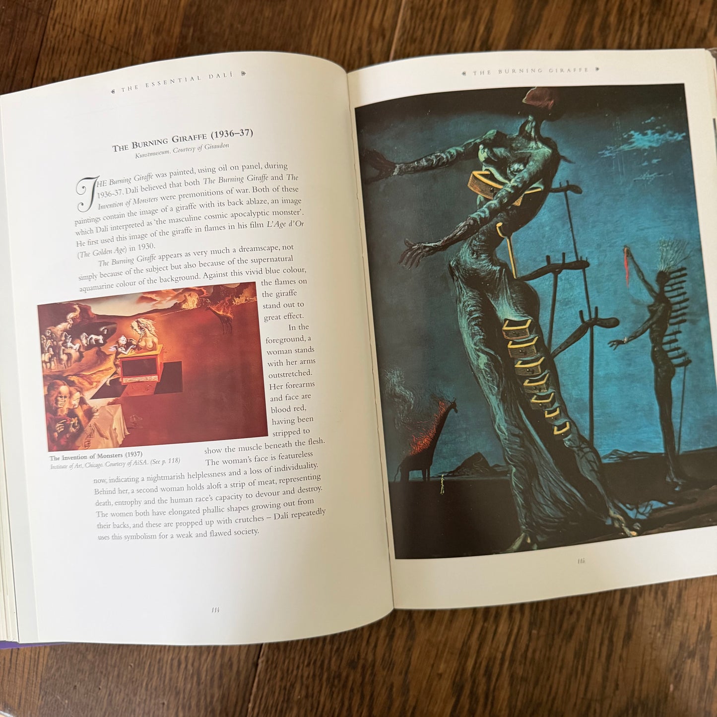 Essential Dali by Kirsten Bradbury - Salvador Dalí Vintage Illustrated Art Coffee Table Book