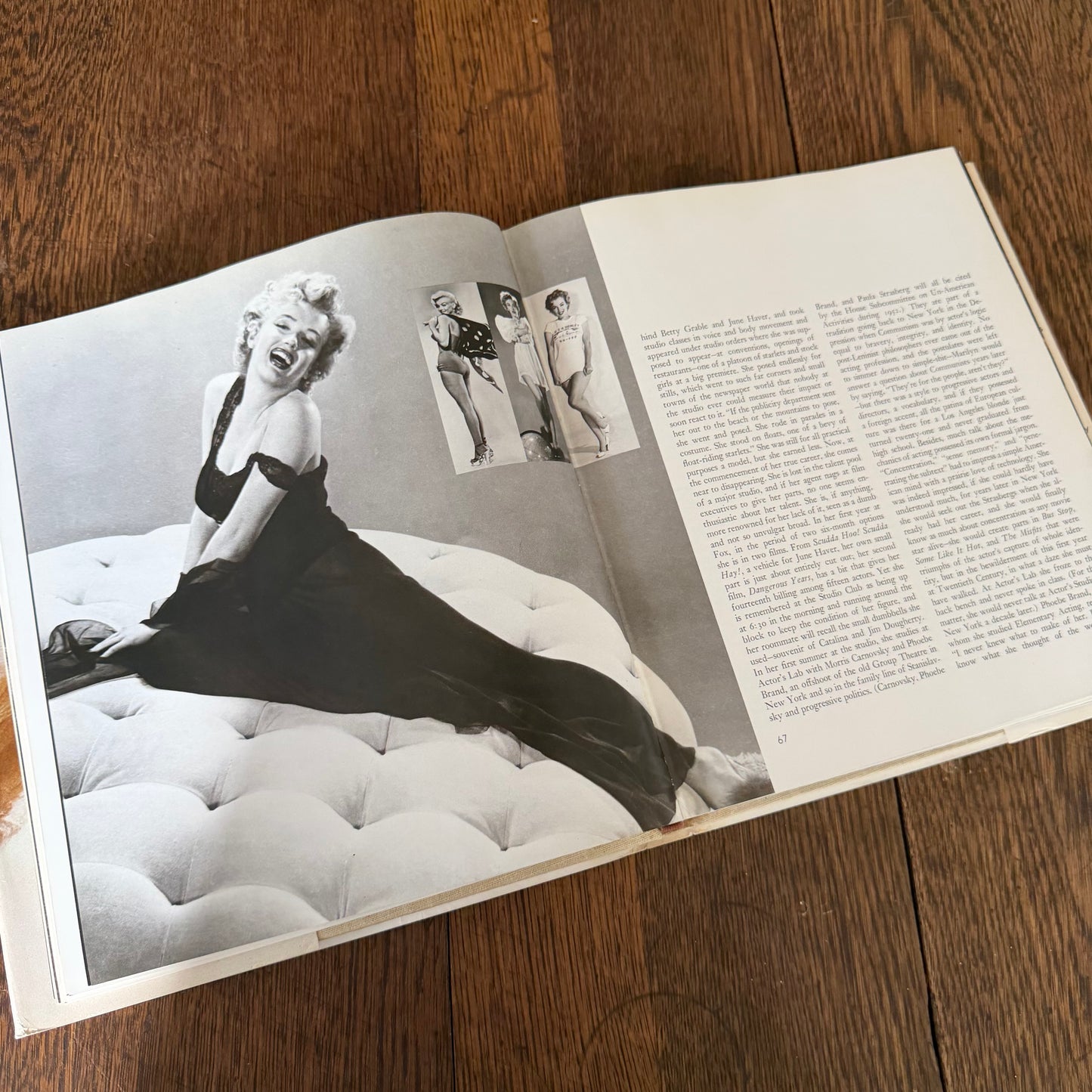 Marilyn: A Biography by Norman Mailer - Photo History - 1973 Vintage Coffee Table Book - Marilyn Monroe Photography