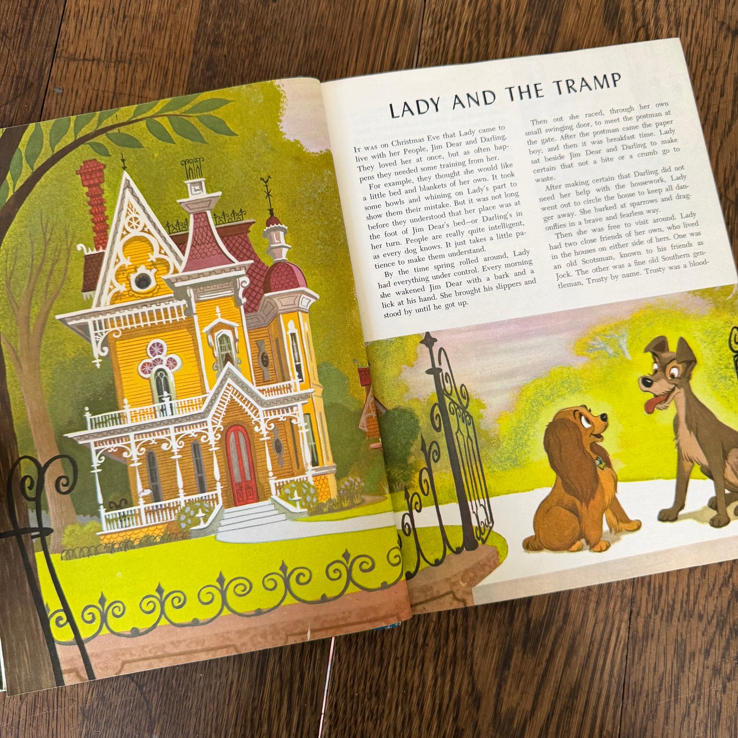 The Wonderful Worlds of Walt Disney: America 1965 Golden Press | Vintage Disney Illustrated Book 256 Pages Americana Travel Story Art Book