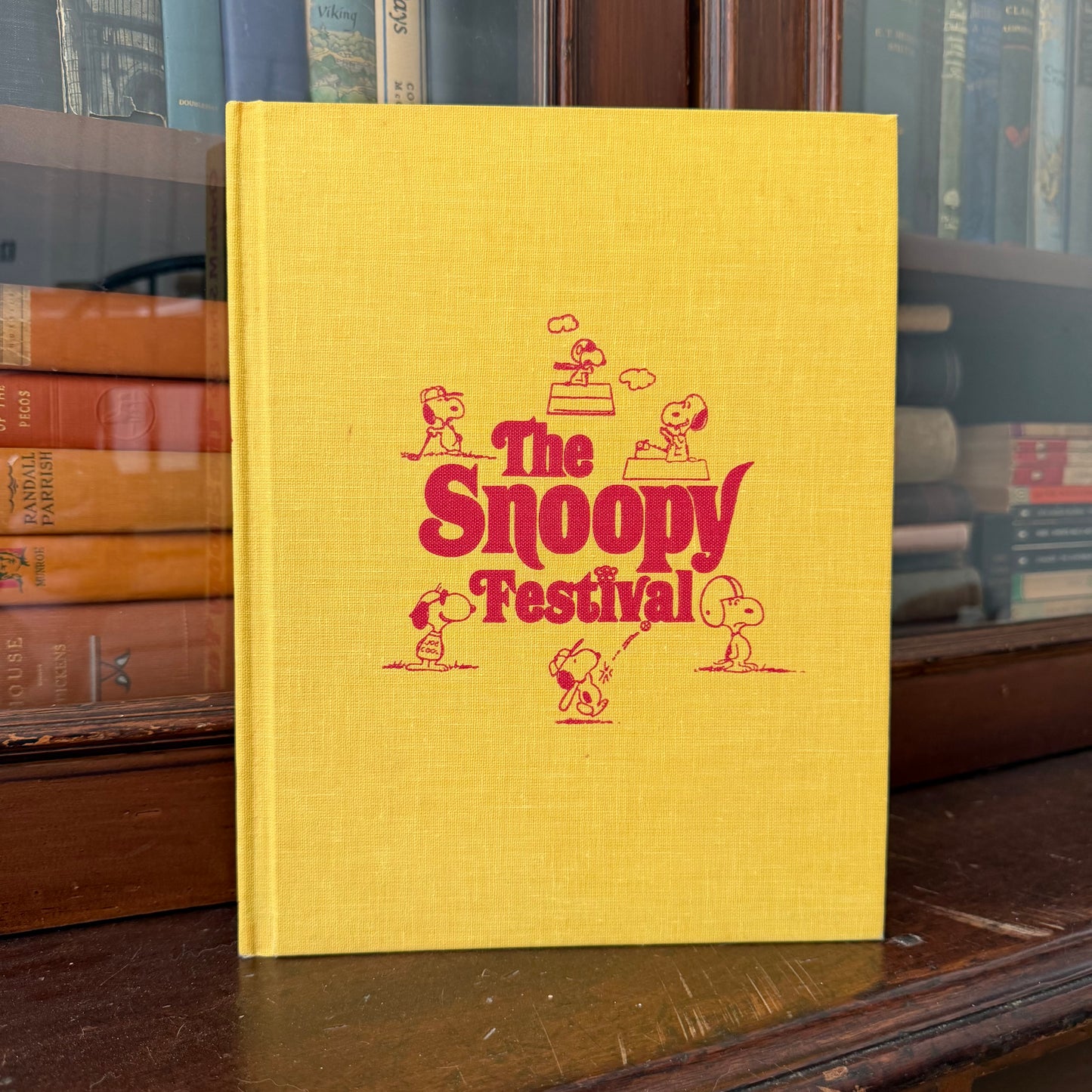 The Snoopy Festival by Charles M. Schulz 1974, Vintage Peanuts & Charlie Brown Coffee Table Book, Holt Rinehart Winston