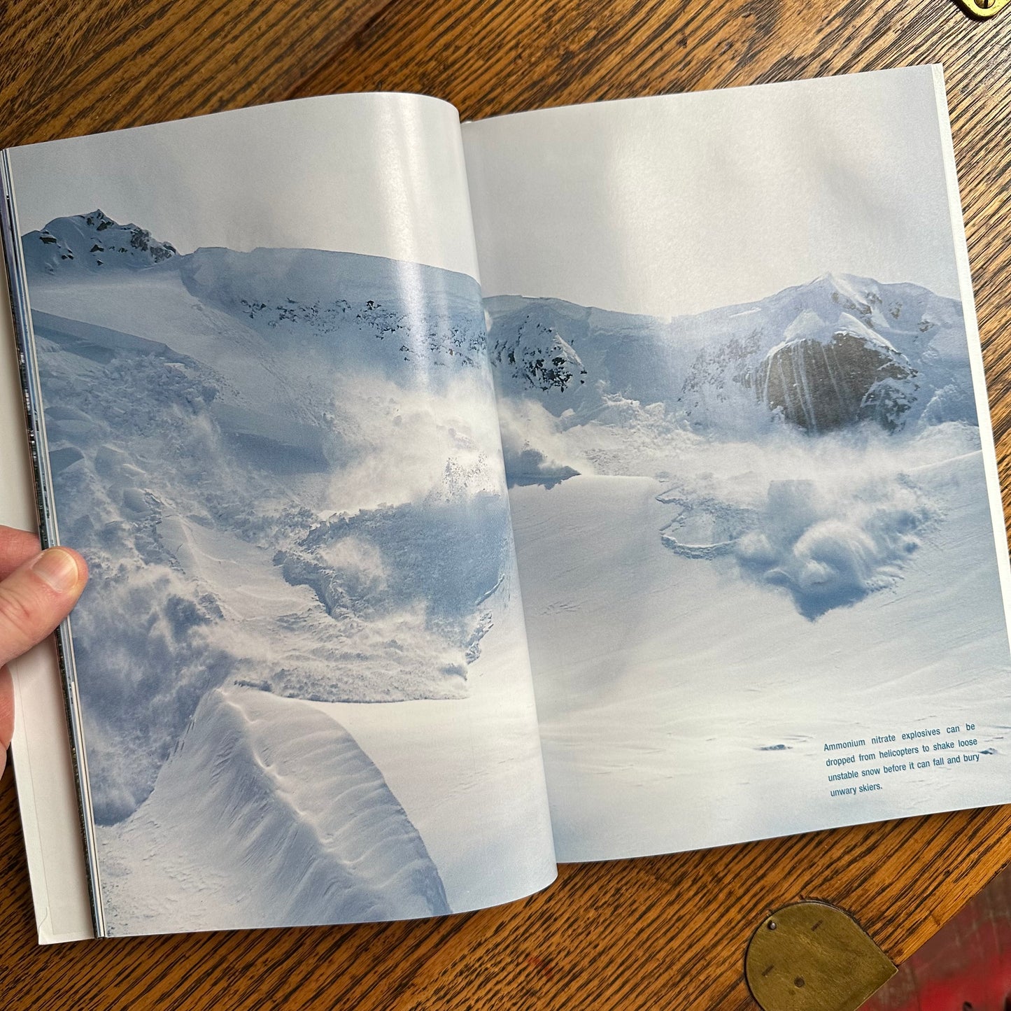 Stack of 6 Vintage NatGeo Coffee Table Books in Silver, White, and Black