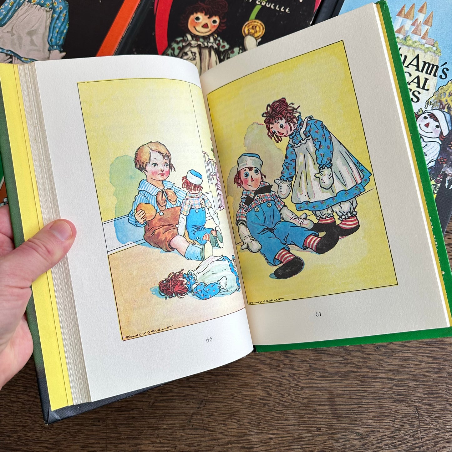 Vintage Stack of Raggedy Ann and Andy Stories - 6 TItles