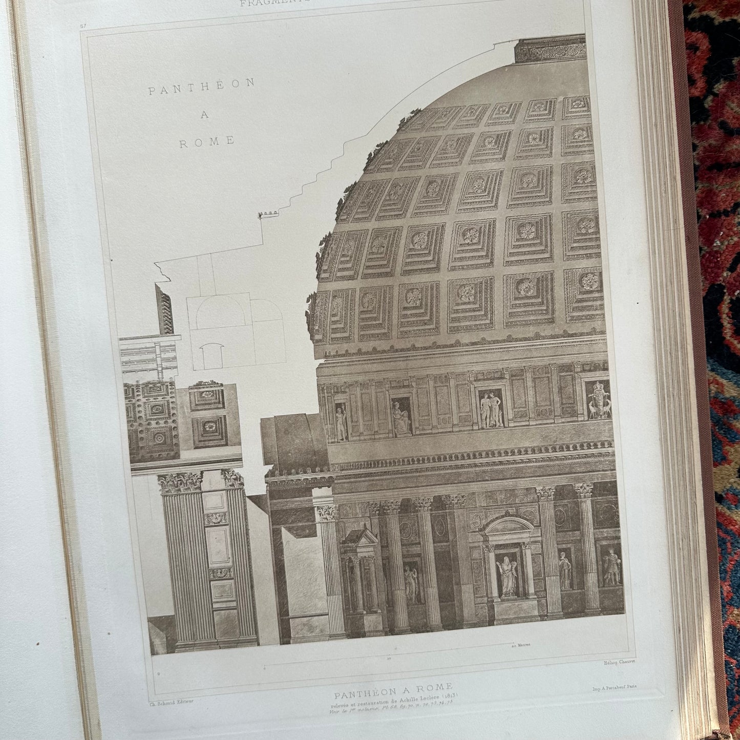 Fragments D’Architecture Antique - 2 Vol. Set - 1897 & 1905