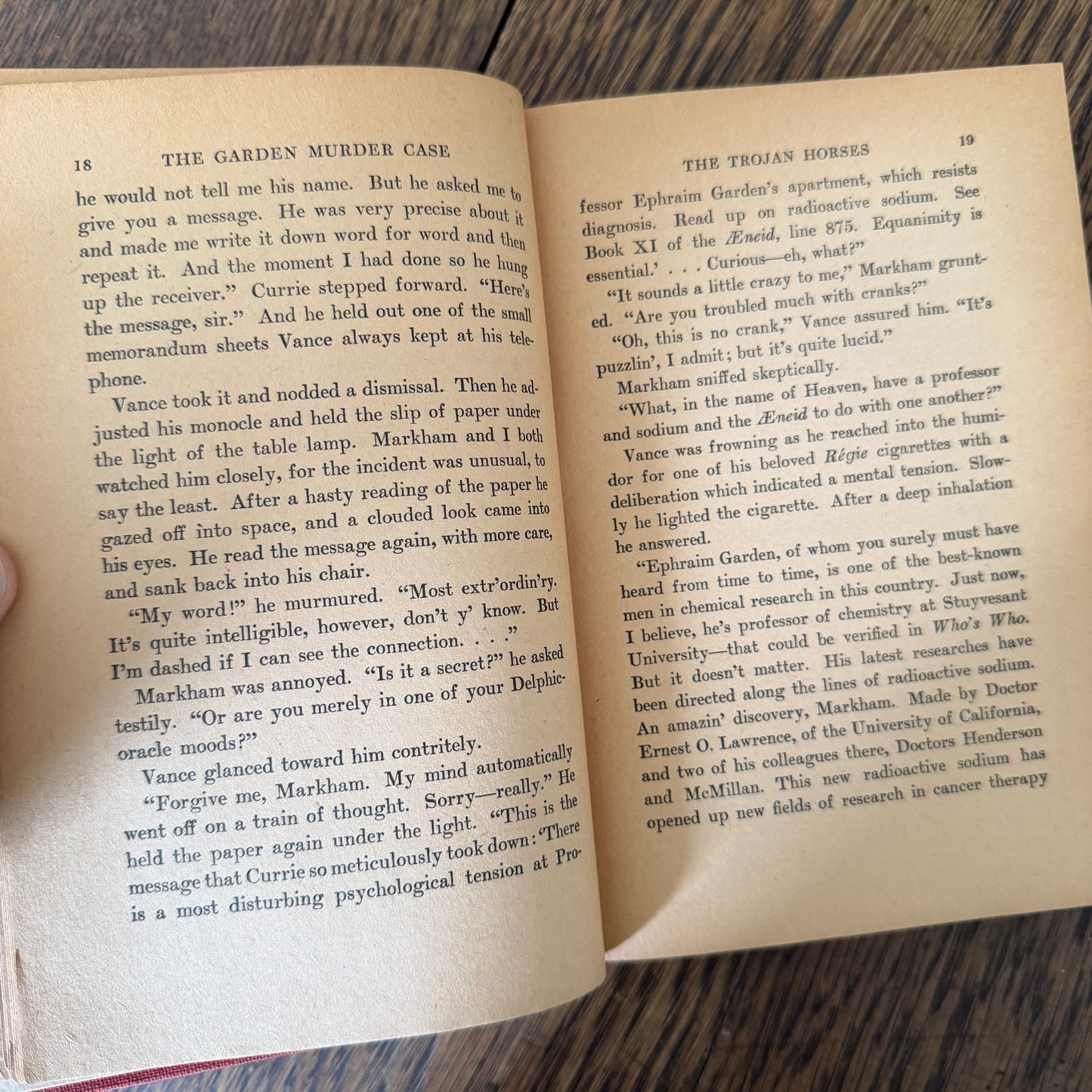 Set of 6 Philo Vance Vintage Mystery Books by S.S. Van Dine - 1927-1939