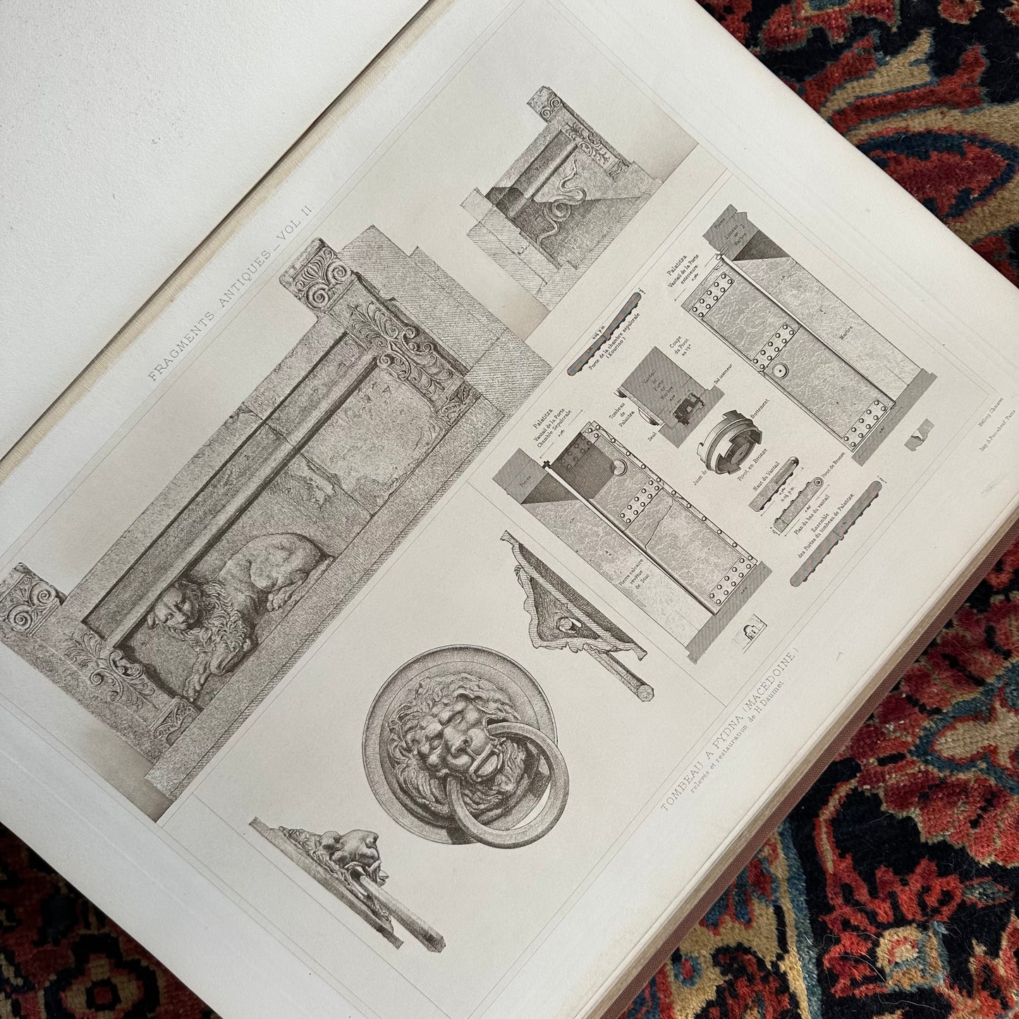 Fragments D’Architecture Antique - 2 Vol. Set - 1897 & 1905