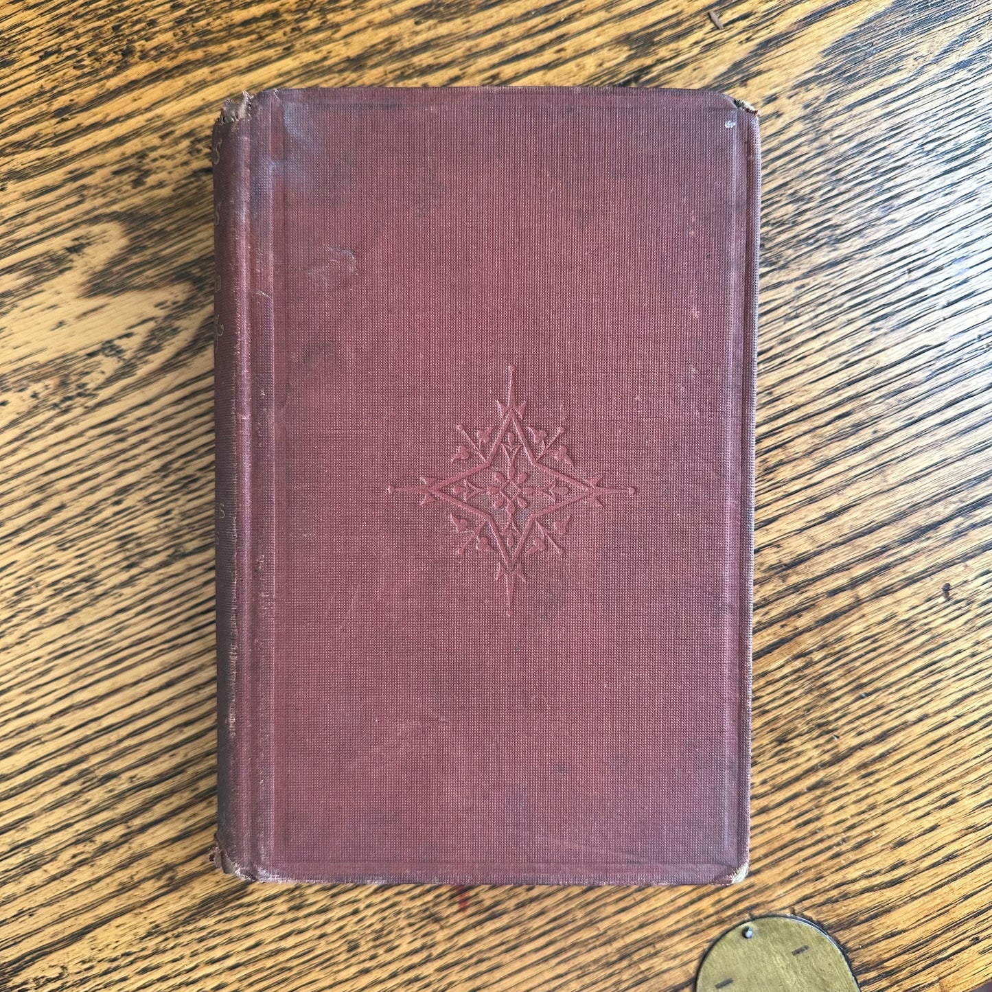 Set of 6 19th Century Books in Brown