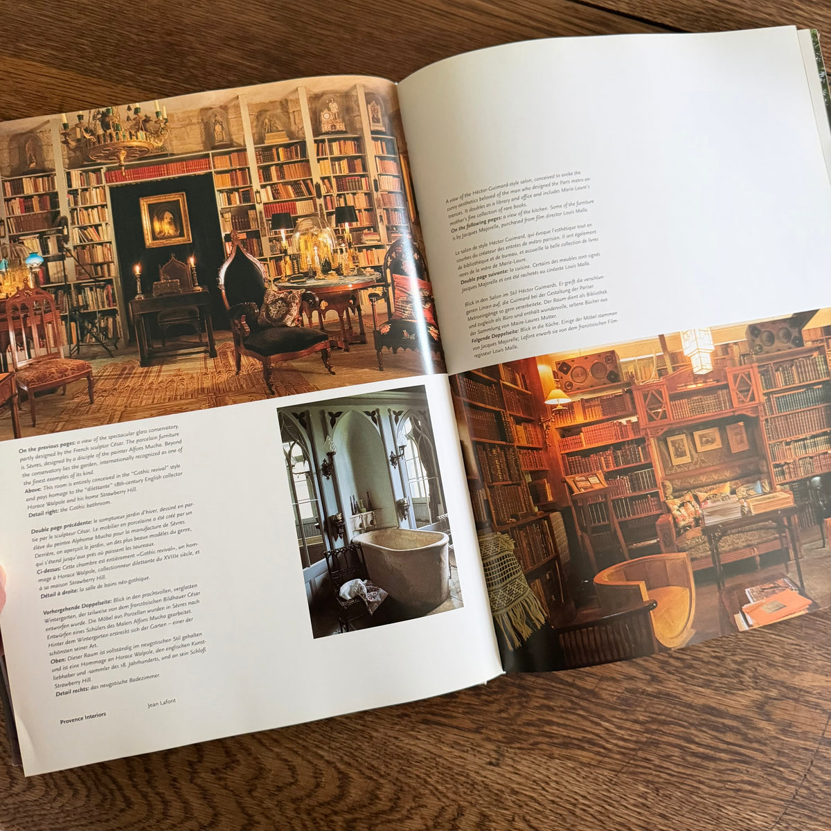 Provence Interiors by Lisa Lovatt-Smith, 1996 Taschen, French Country Interior Design, Gorgeous, Large, Illustrated Coffee Table Book