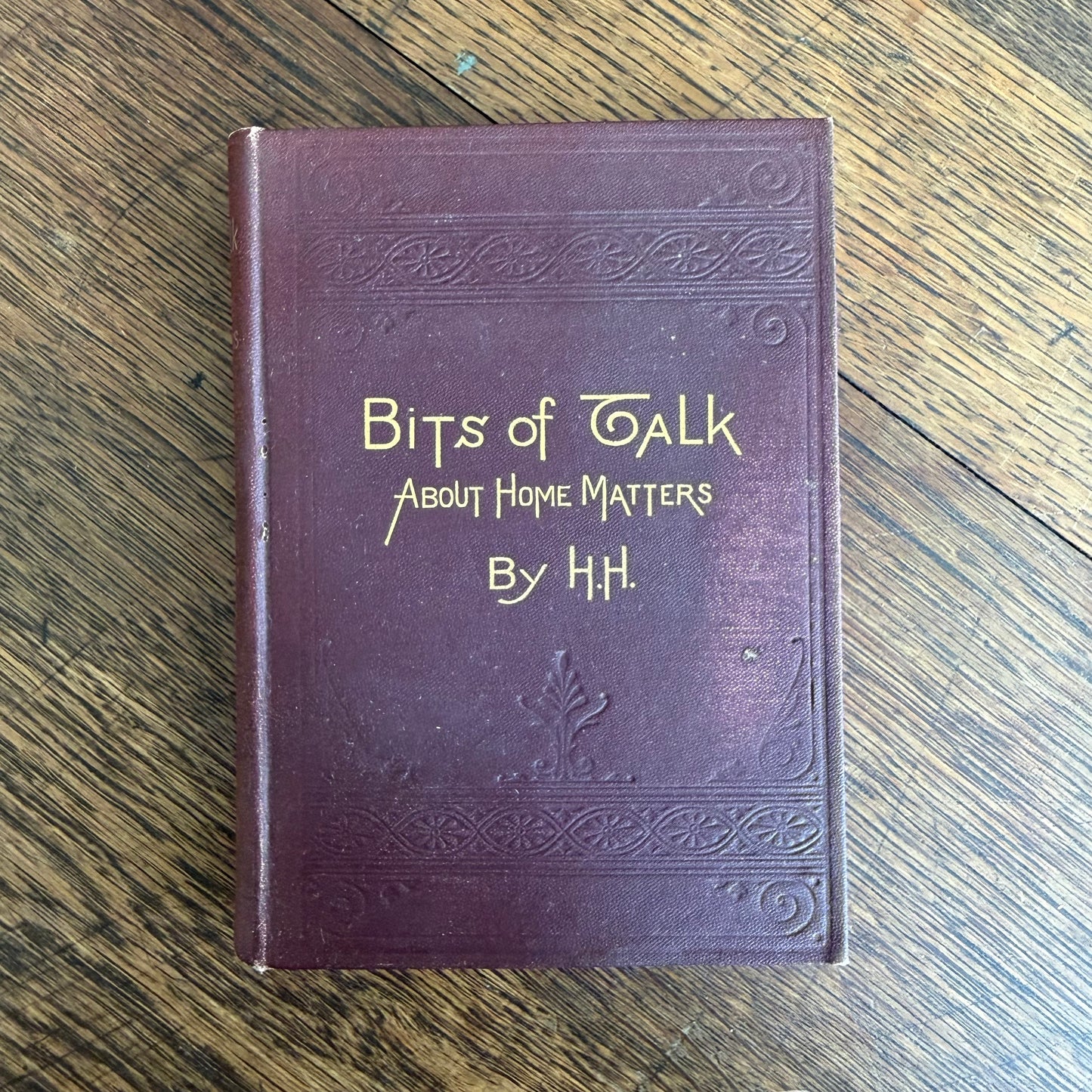 5 Antique Victorian Era Self Help Books in Red - 1880-1912
