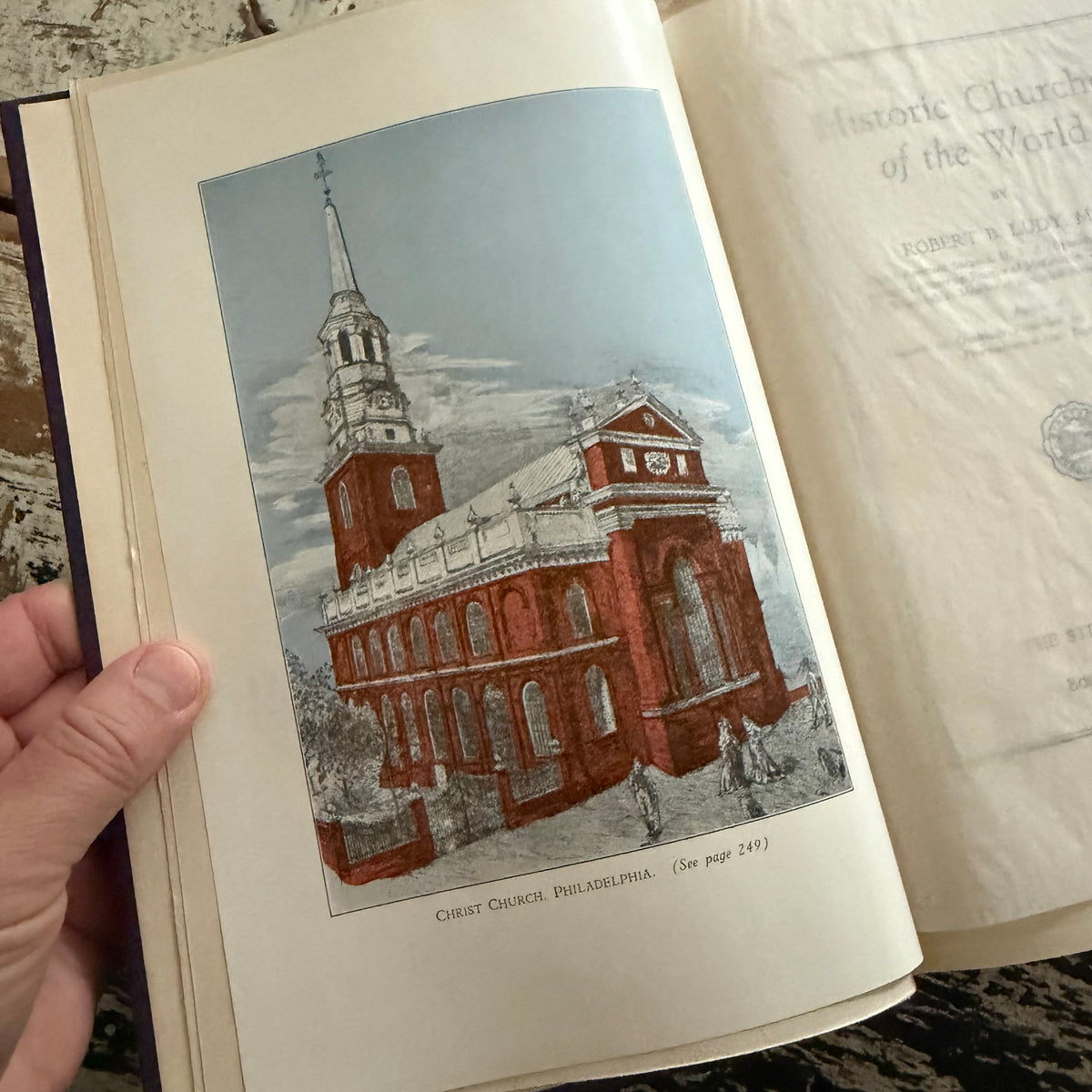 Historic Churches of the World by Robert B. Ludy, 1926 Signed First Edition in Slipcase, Illustrated, Stratford Co.