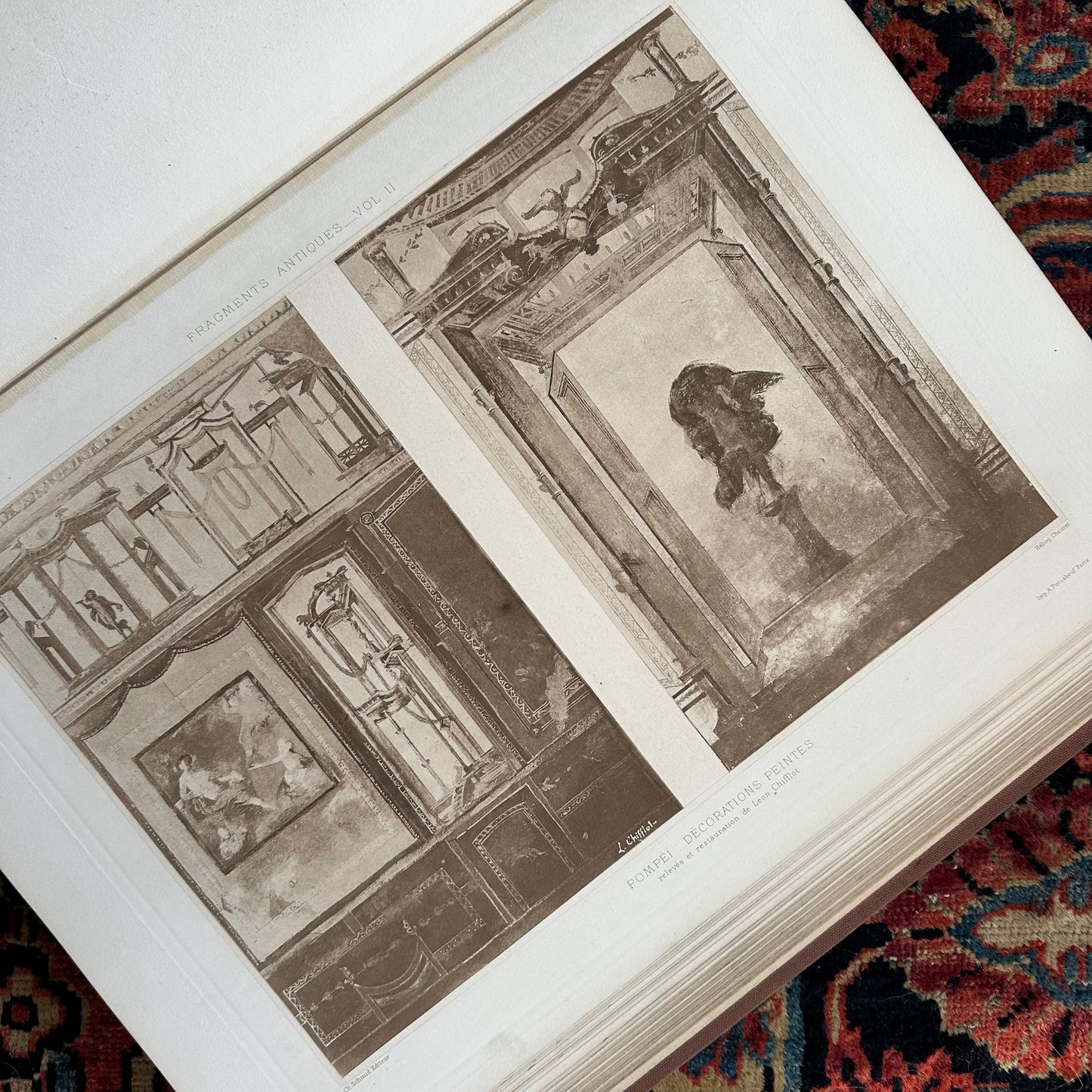 Fragments D’Architecture Antique - 2 Vol. Set - 1897 & 1905