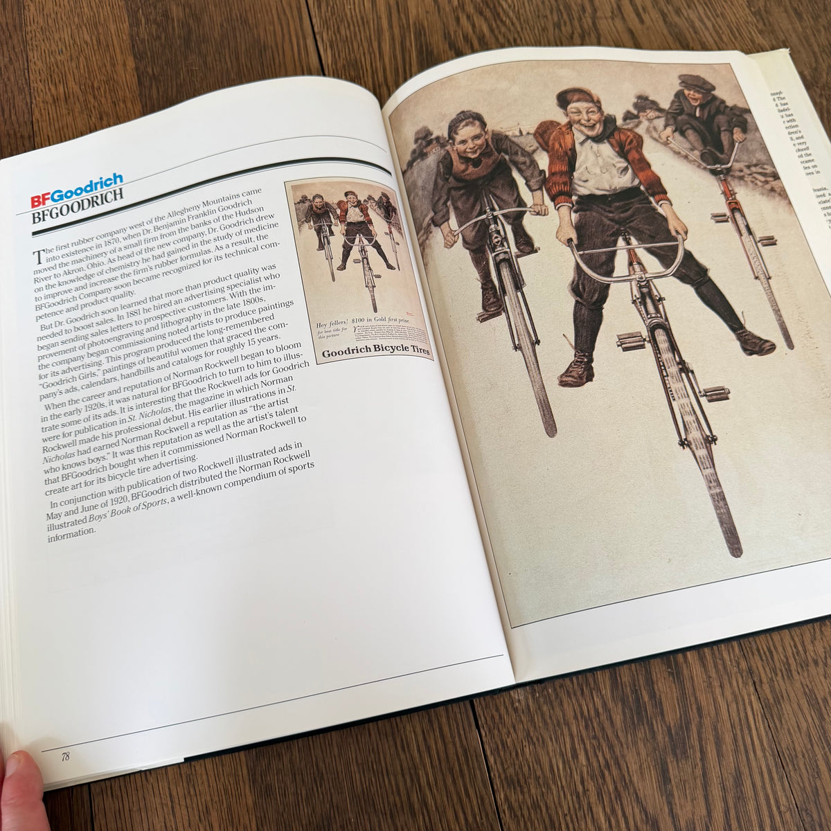 The Advertising World of Norman Rockwell 1986 Harrison House | Oversized Art Book 200+ Color Illustrations Americana Advertising Illustration History