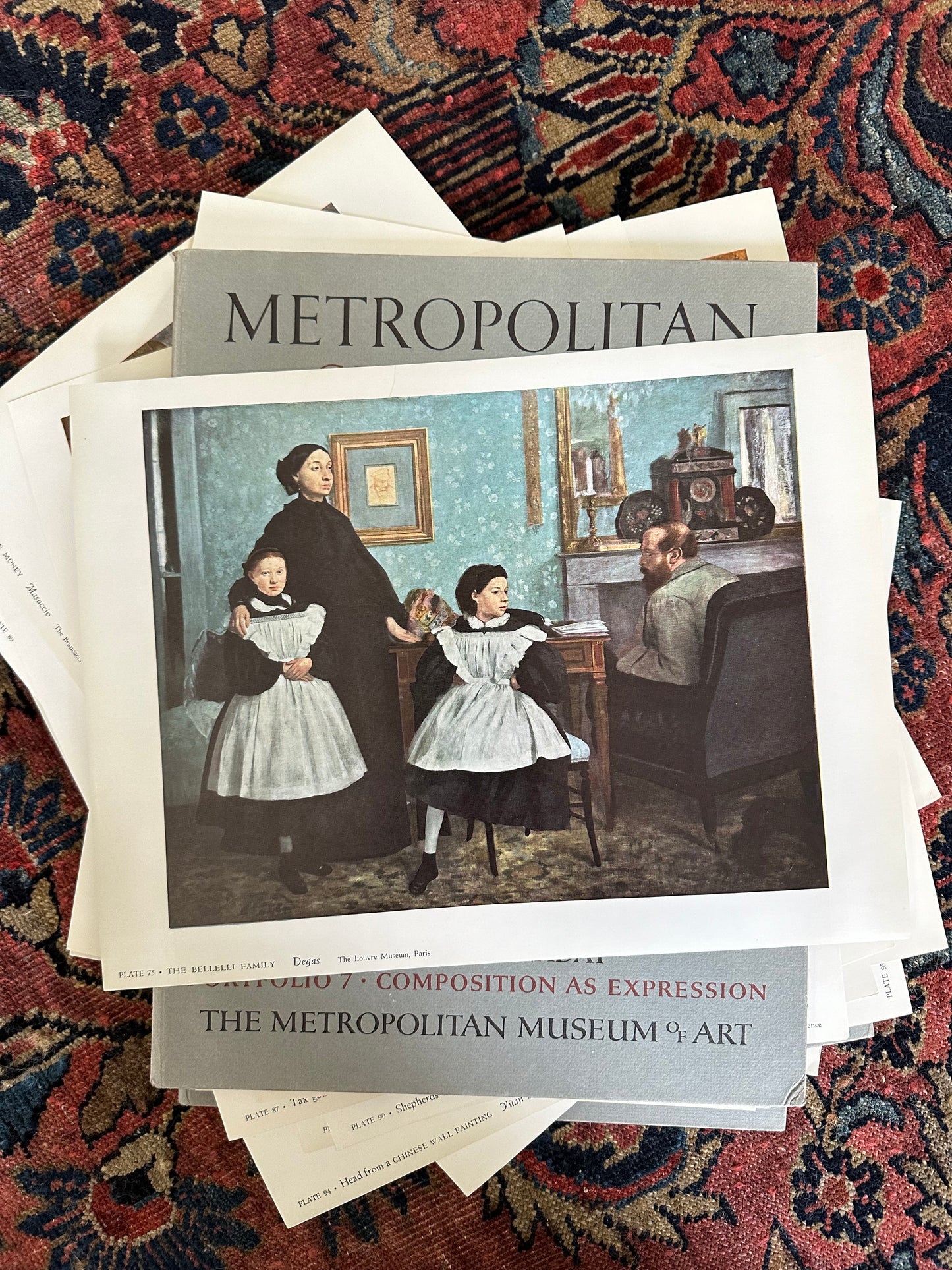 Set of 6 Metropolitan Seminars in Art - 1959