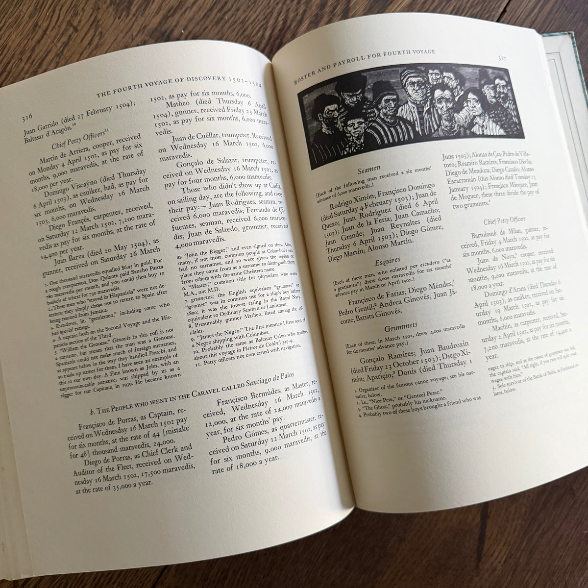 Journals & Other Documents on the Life & Voyages of Christopher Columbus, 1963 — Samuel Eliot Morison, Illustrated by Lima de Freitas | Heritage Press
