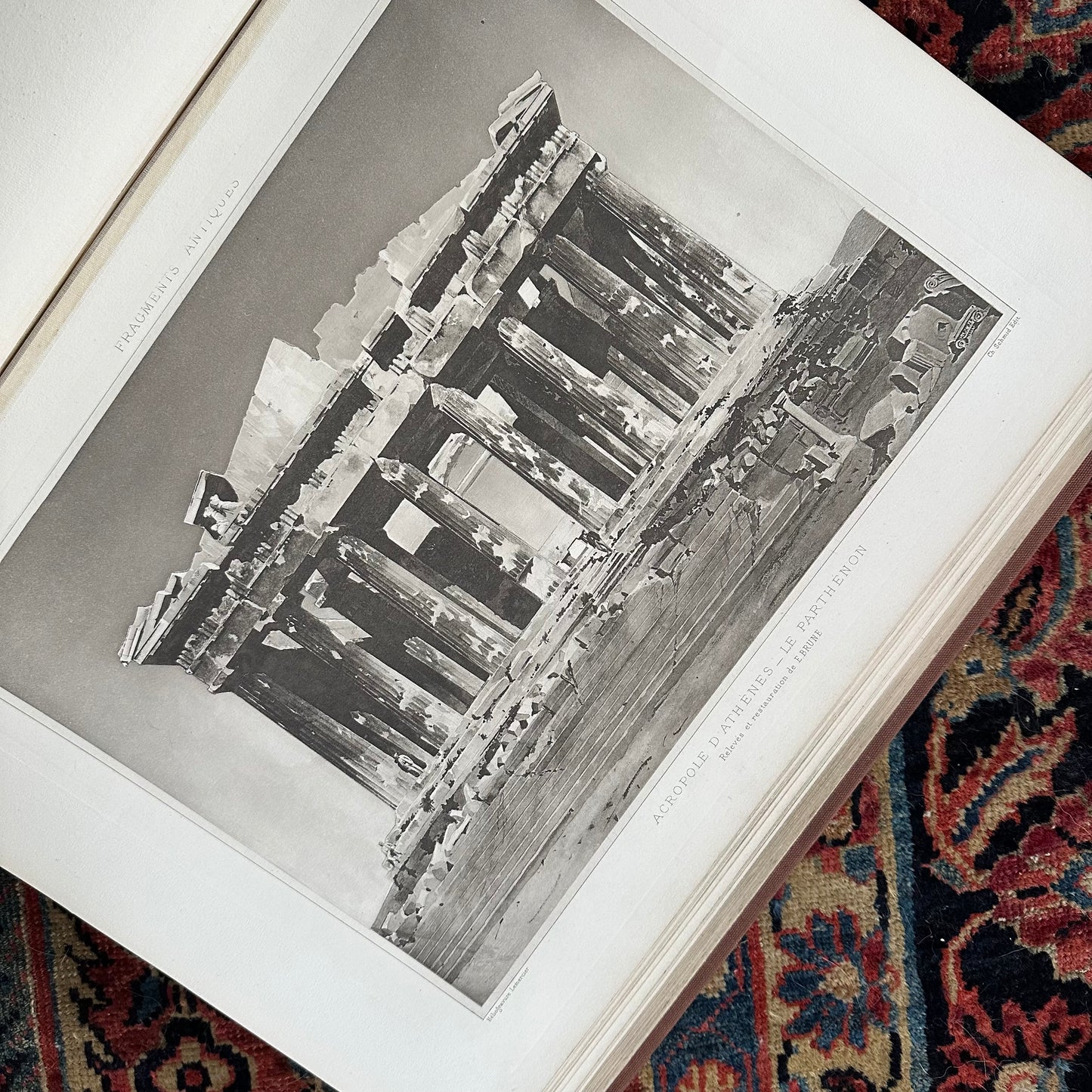 Fragments D’Architecture Antique - 2 Vol. Set - 1897 & 1905