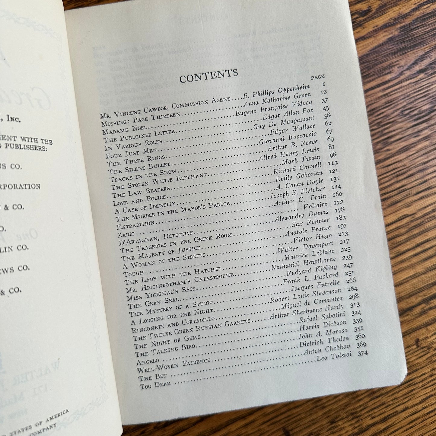 A Set of 2 Antique Leather-Bound Books of Mystery and Intrigue - 1927-28