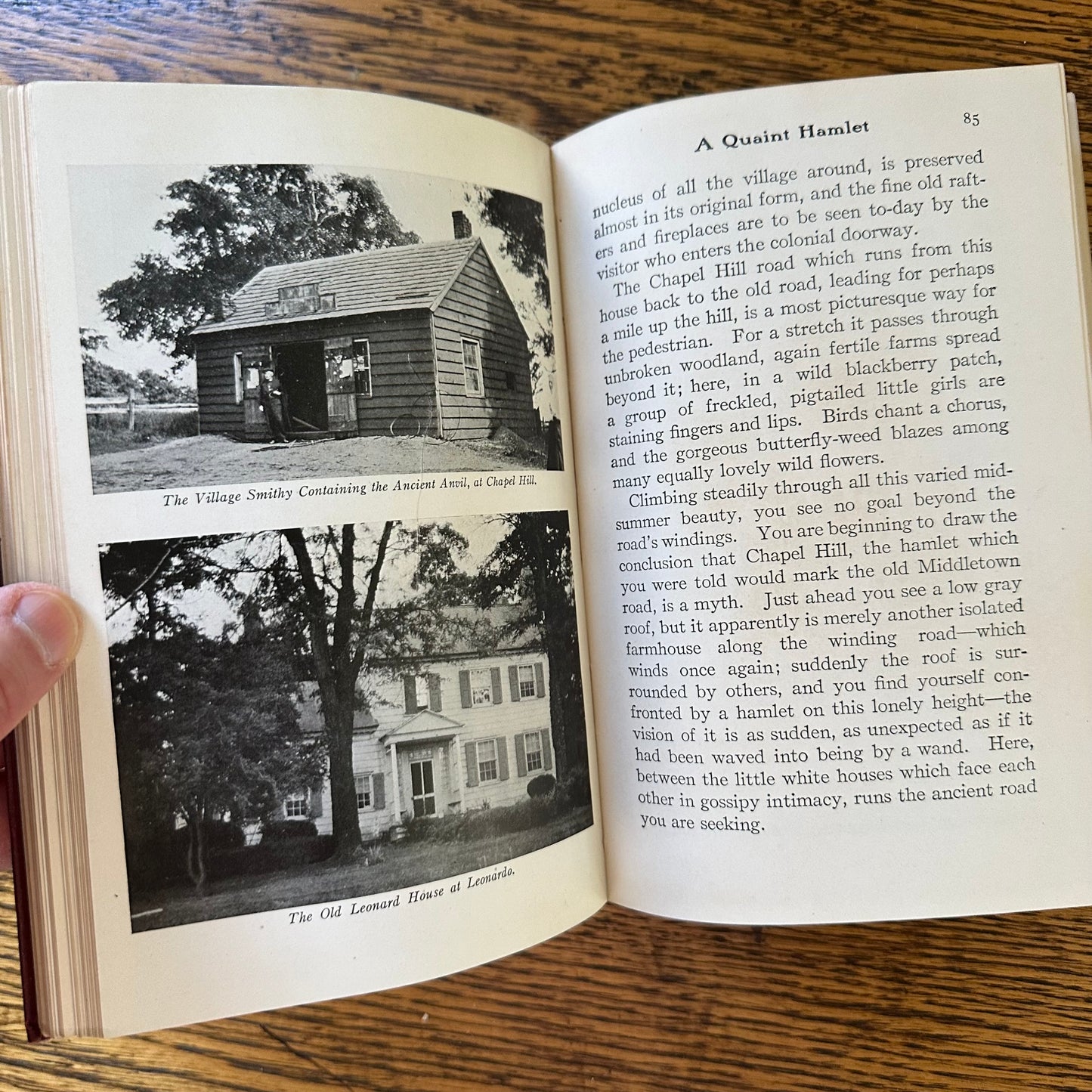 Vintage 1917 Old Roads from the Heart of New York Sarah Comstock Travel History Book Putnam Illustrated Antique NYC Region Guide