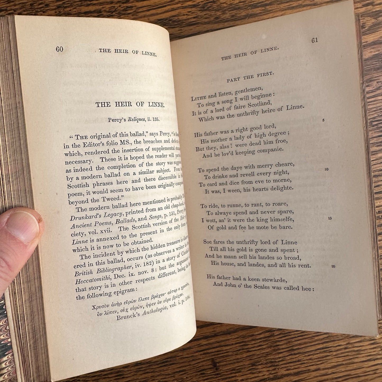 Collection of 19 Volumes from The British Poets Series - 1854-59