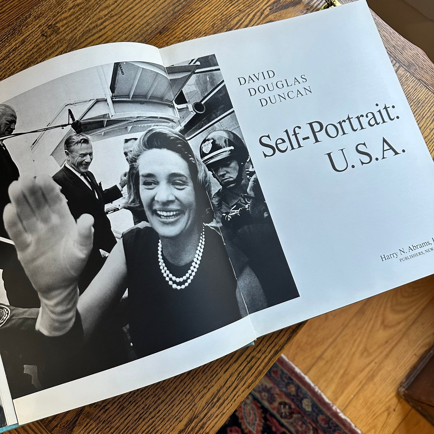 A Set of 4 Vintage Coffee Table Books in Shades of Green and Blue!