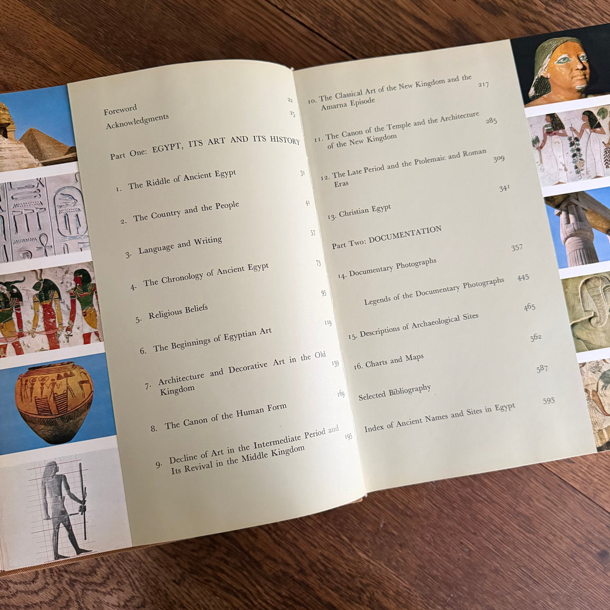 HUGE Coffee Table Book:  Art of Ancient Egypt by Kazimierz Michalowski, 1969 Abrams, 600-Page Illustrated Masterpiece!