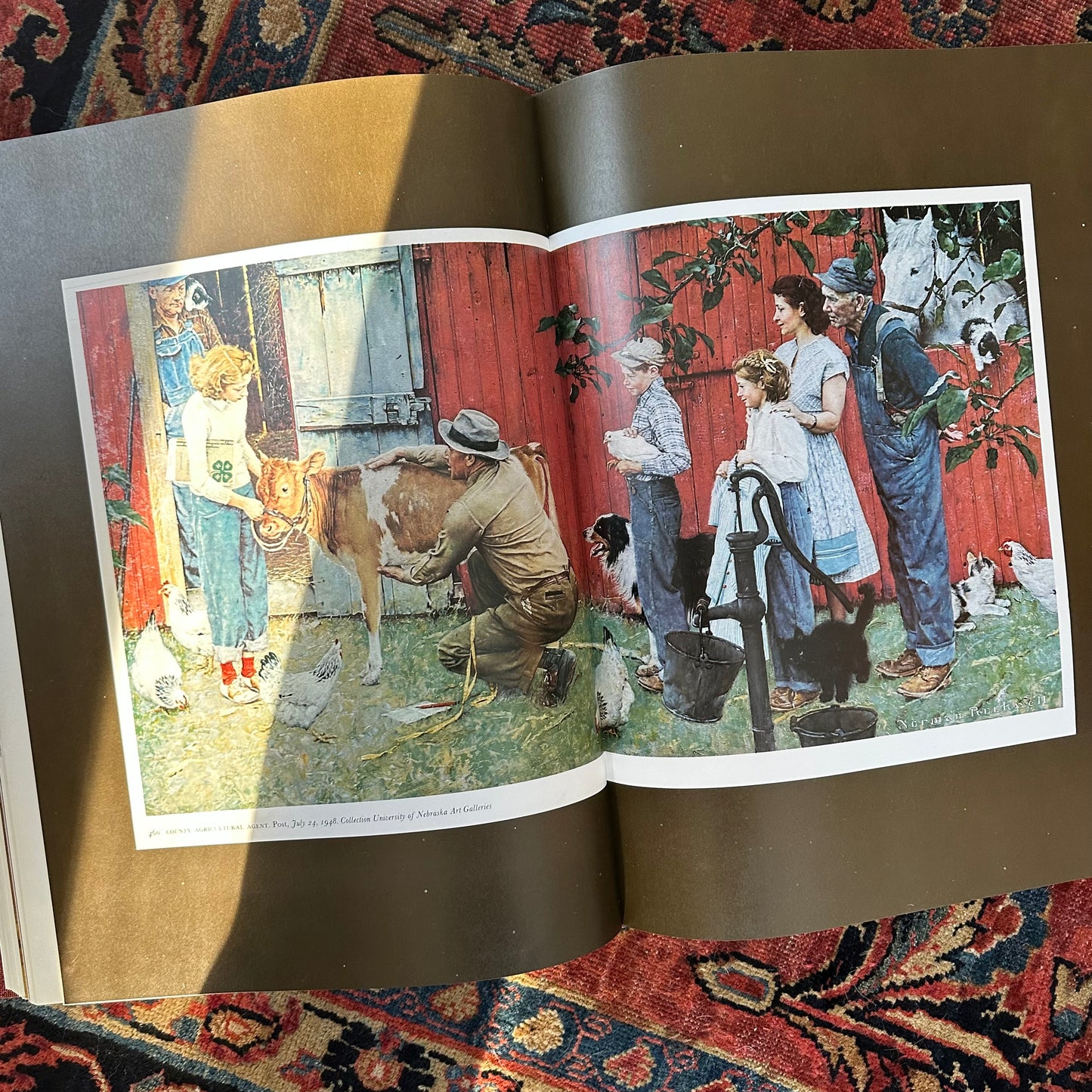 Norman Rockwell: Artist and Illustrator, 1970 - HUGE Coffee Table Edition!