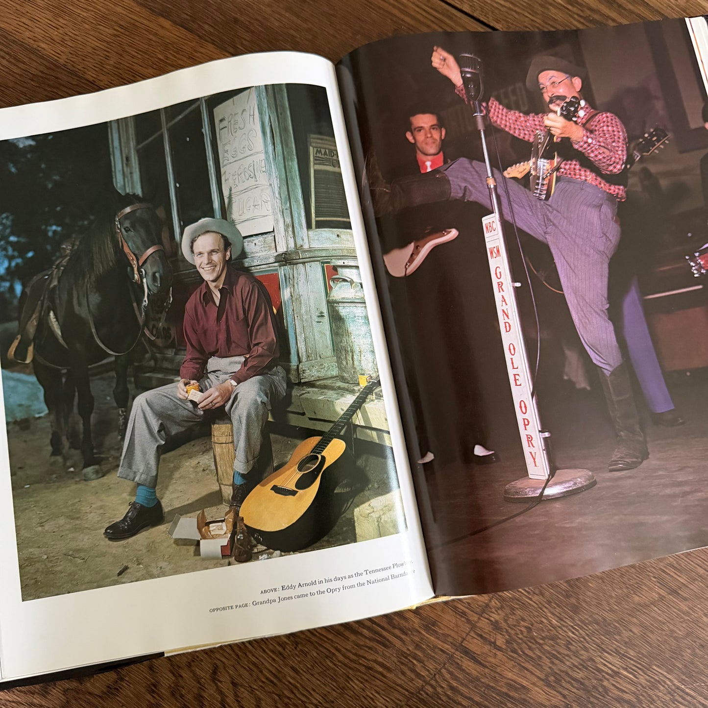 Nashville’s Grand Ole Opry by Jack Hurst - 1975 - Harry N. Abrams - Illustrated Country Music History - Giant Vintage Coffee Table Book