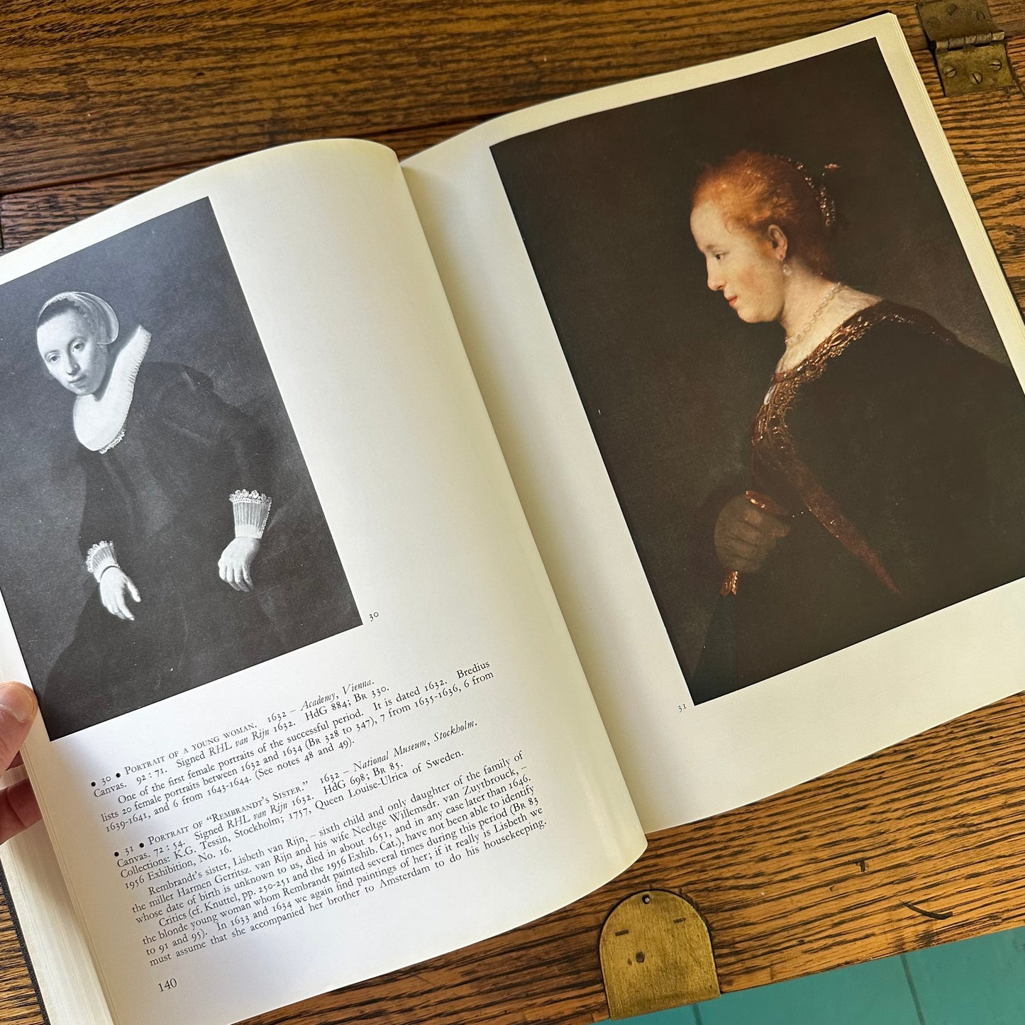 Vintage 1960 Rembrandt Claude Roger-Marx Art Book Universe Books NY Illustrated Fine Art Monograph Dutch Master Painting Hardcover