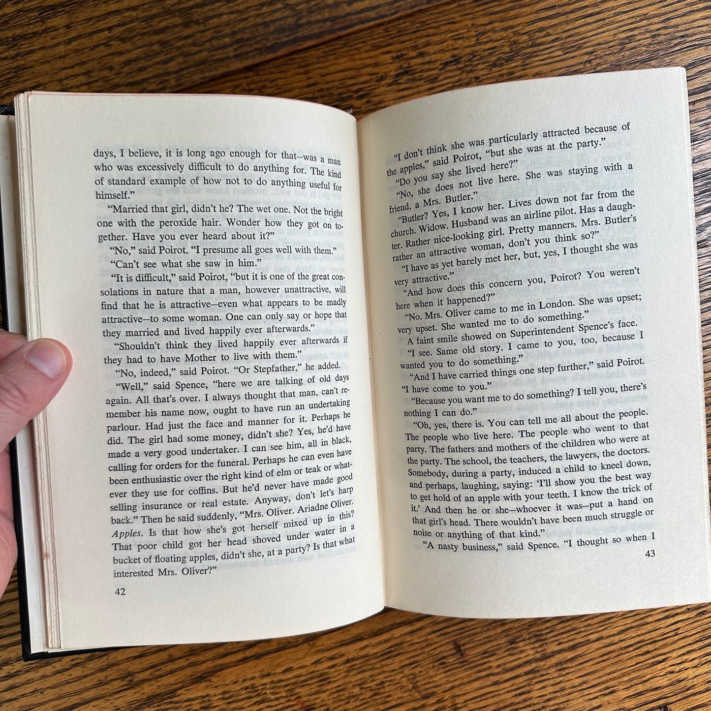 A Set of Two Vintage Agatha Christie Hardbacks for Halloween!