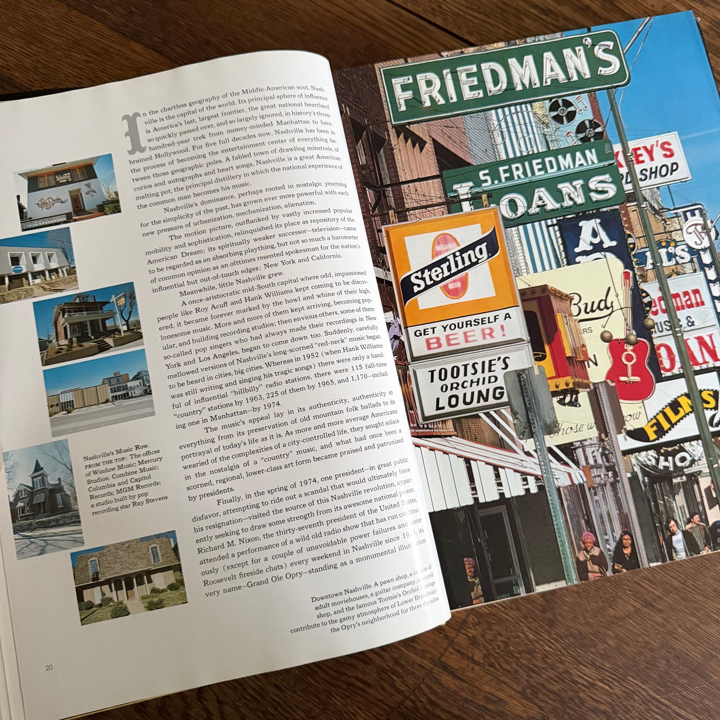 Nashville’s Grand Ole Opry by Jack Hurst - 1975 - Harry N. Abrams - Illustrated Country Music History - Giant Vintage Coffee Table Book