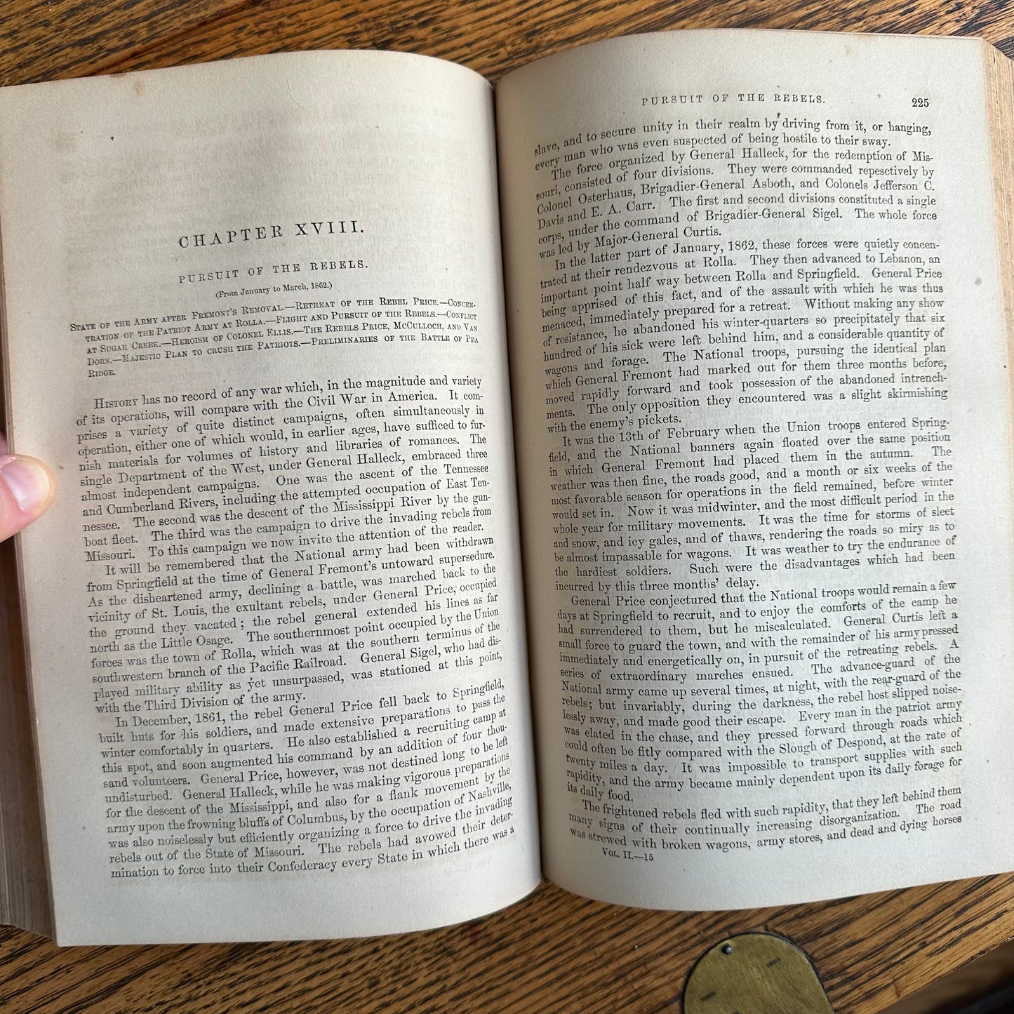 The History of the Civil War in America - A 2-Volume Leather-Bound Set - 1863-1868