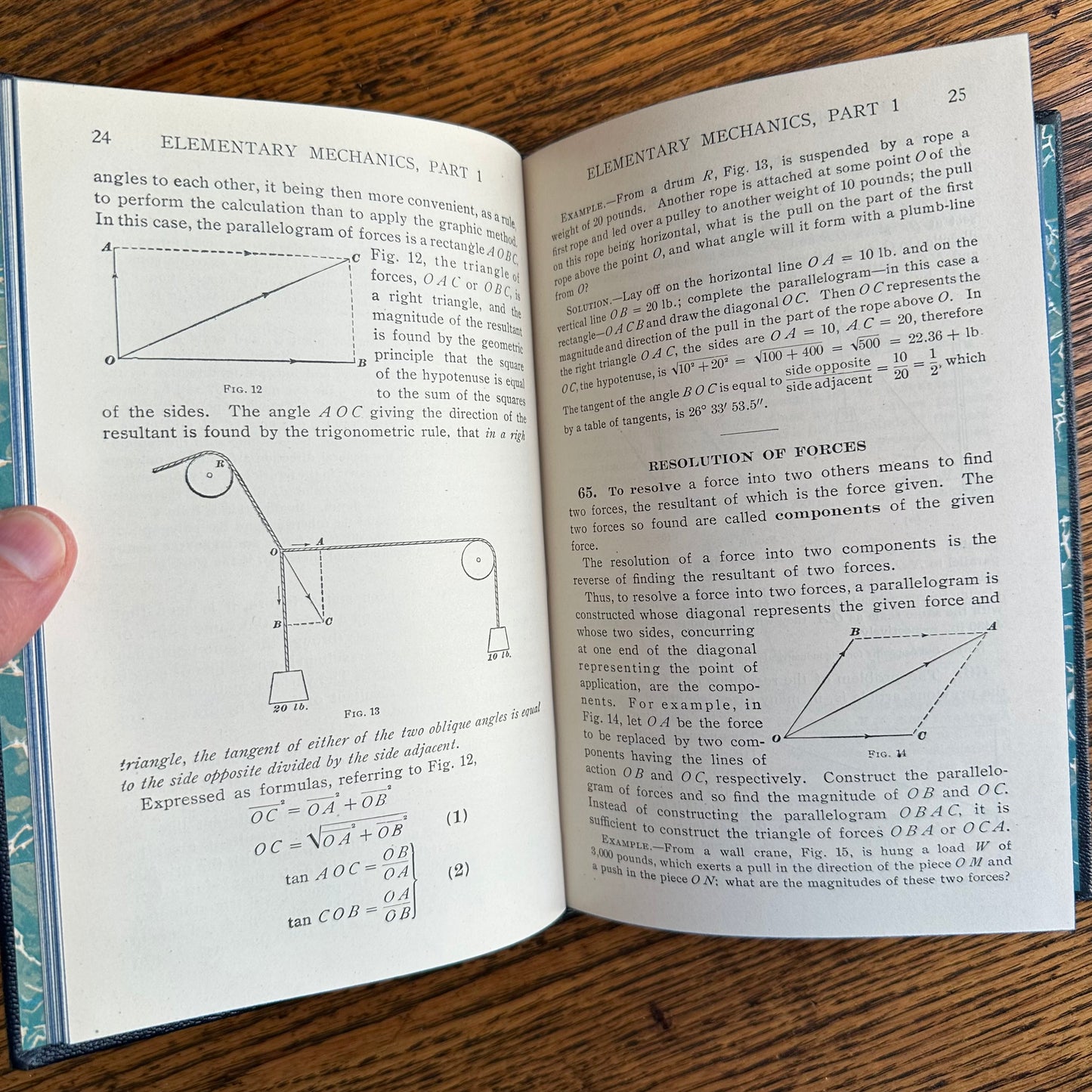 A Set of 13 Vintage Math & Mechanics Textbooks from the International Textbook Co. - 1928-45
