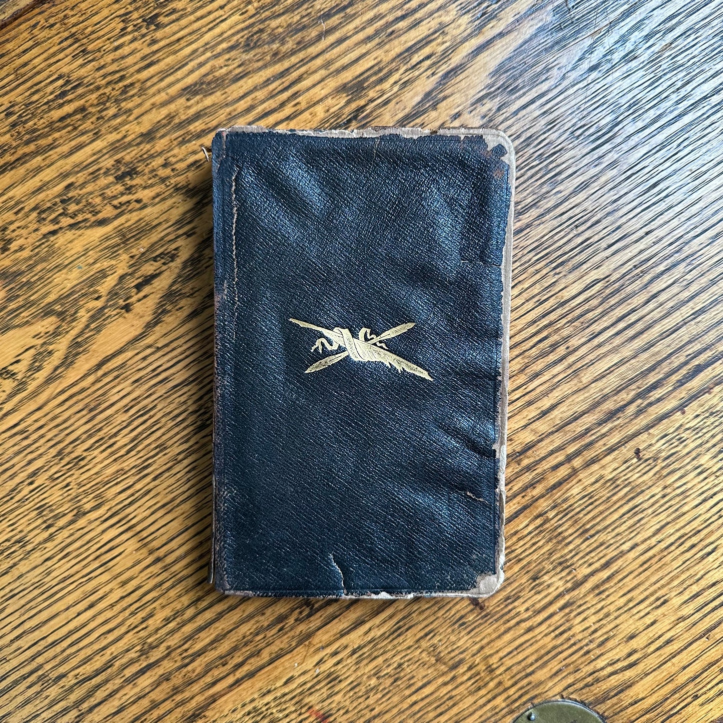 Collection of 6 Antique Leather-bound Softcover Books