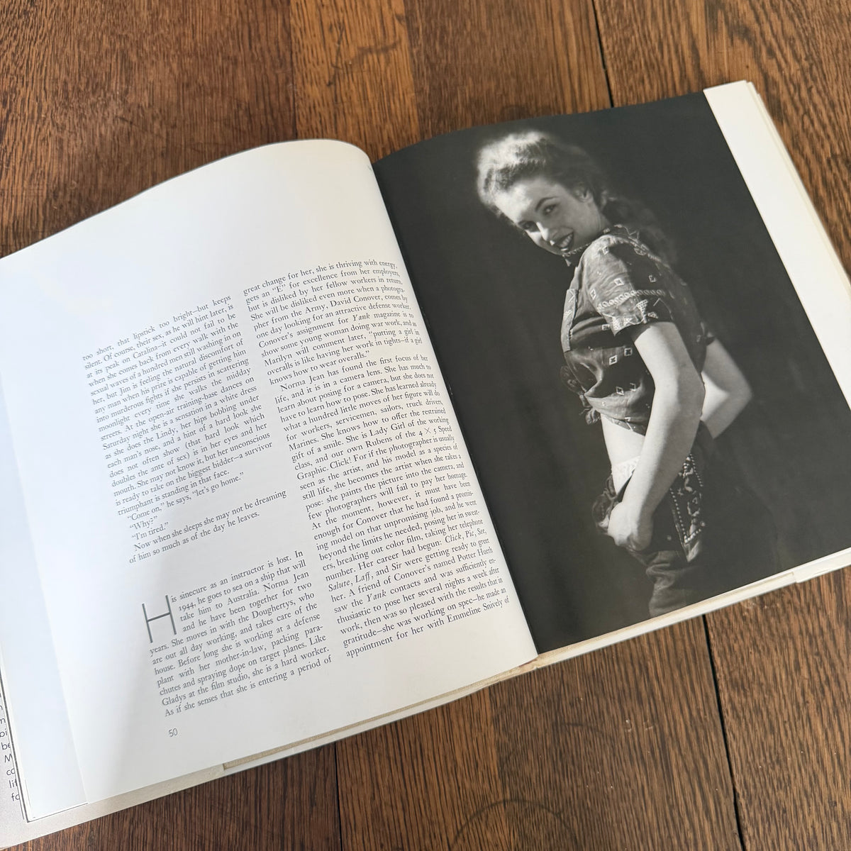 Marilyn: A Biography by Norman Mailer - Photo History - 1973 Vintage Coffee Table Book - Marilyn Monroe Photography