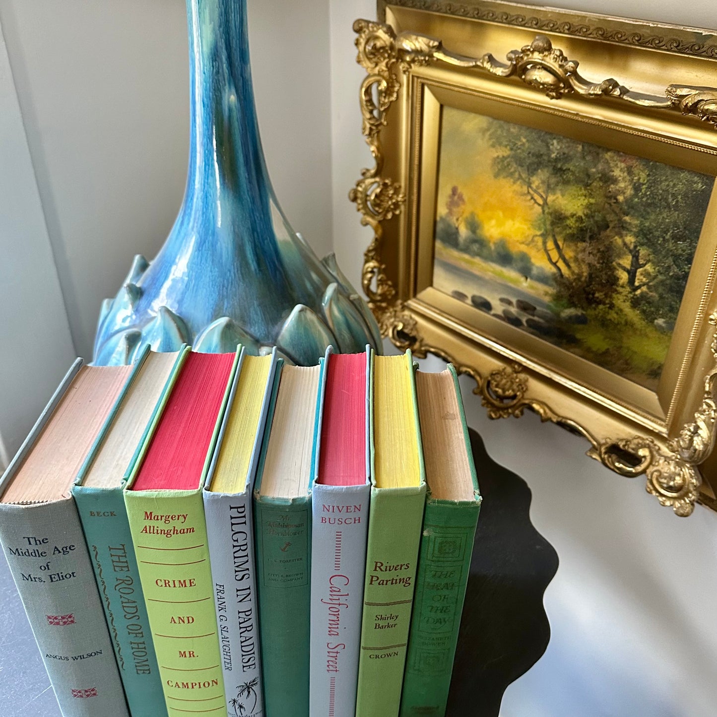 Spring Pastel Vintage Book Stack - 8 Titles