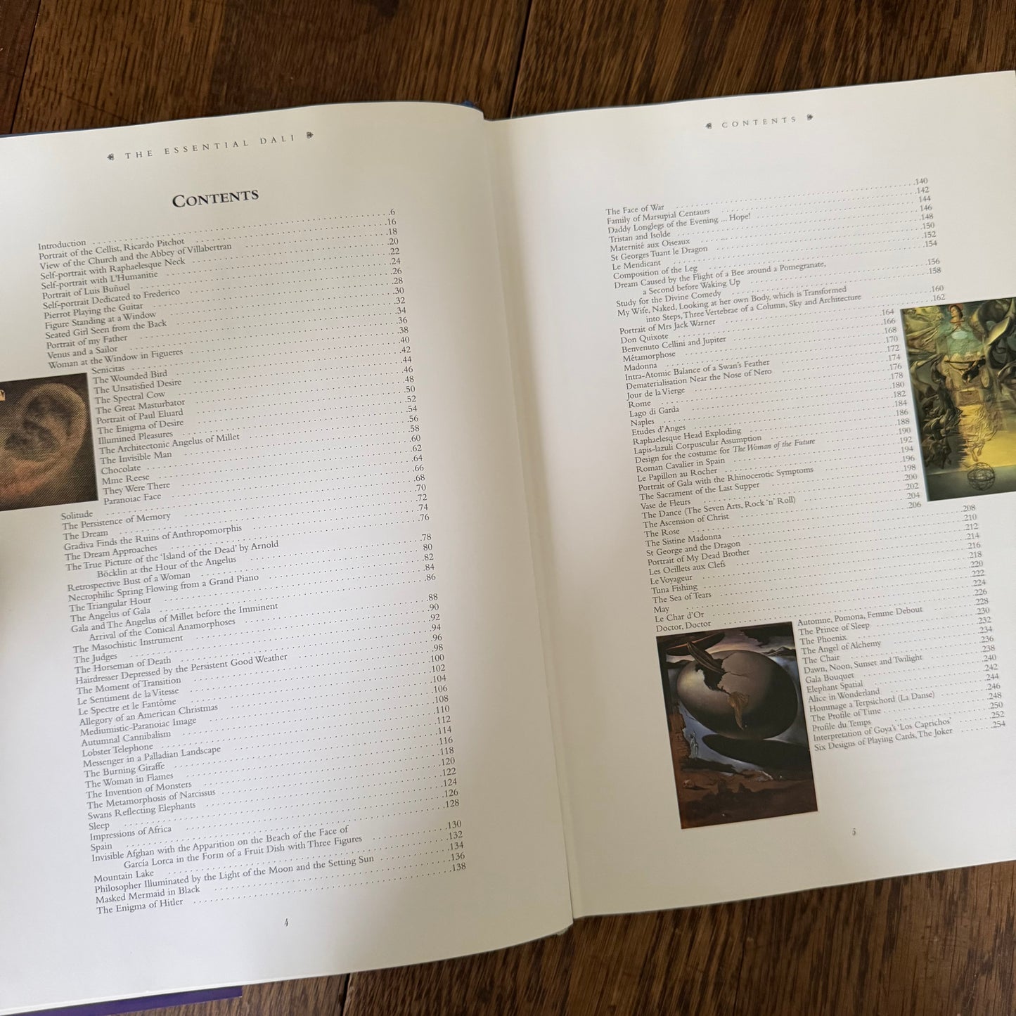 Essential Dali by Kirsten Bradbury - Salvador Dalí Vintage Illustrated Art Coffee Table Book