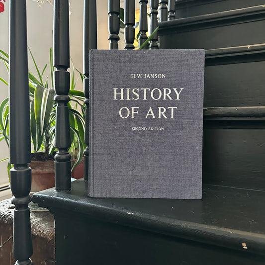 1979 History of Art 2nd Edition by H. W. Janson — Illustrated Art History Survey | Vintage Harry N. Abrams