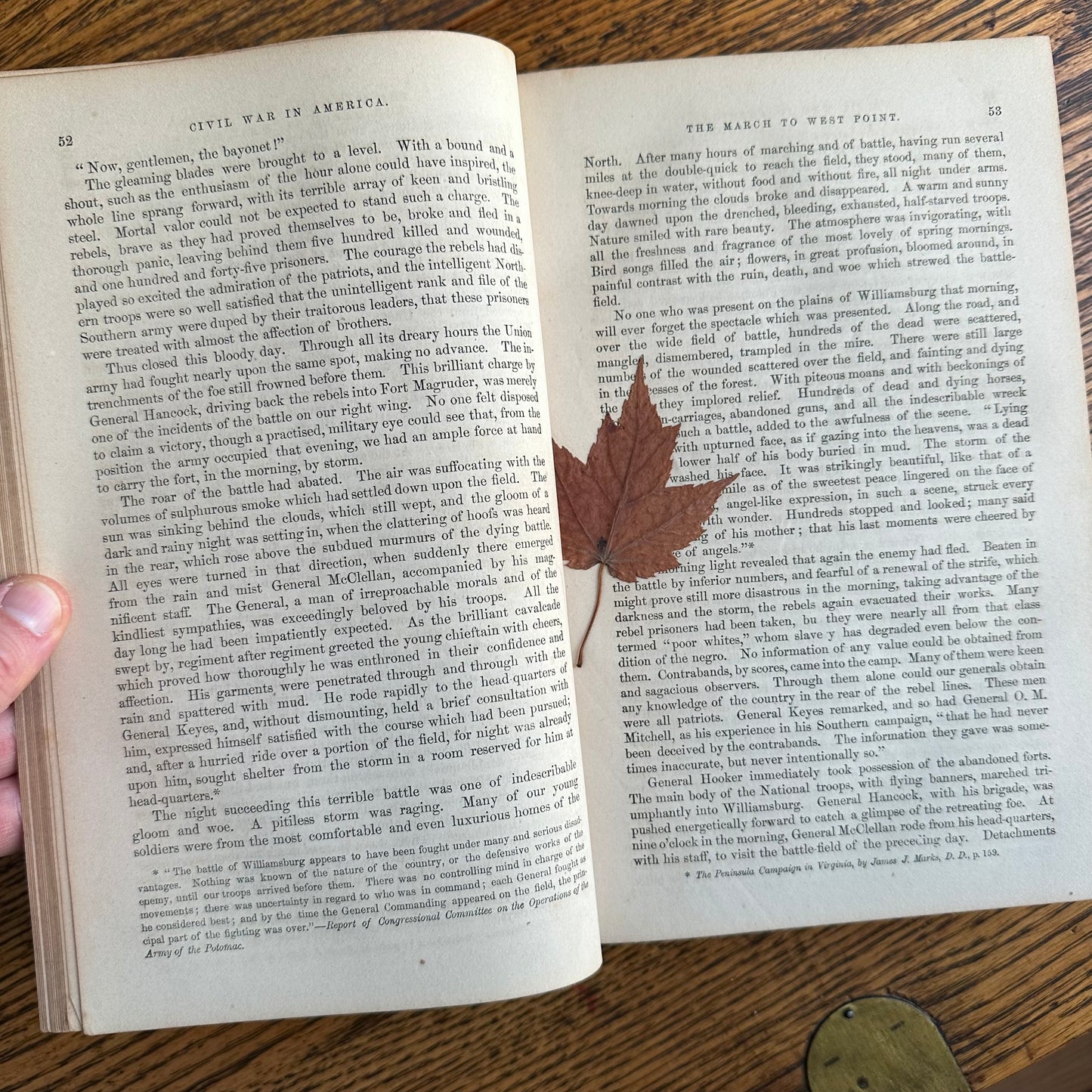 The History of the Civil War in America - A 2-Volume Leather-Bound Set - 1863-1868