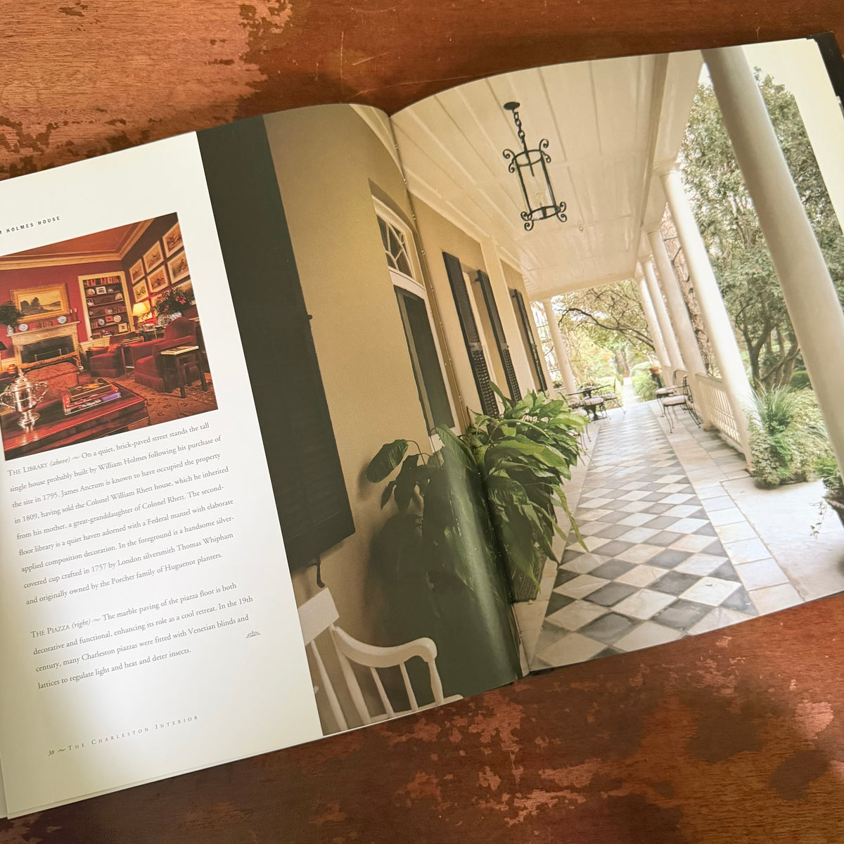 The Charleston Interior (1995)  by J. Thomas Savage, N. Jane Iseley, Photographer,  Historic Southern Homes Architecture - Vintage Coffee Table Book