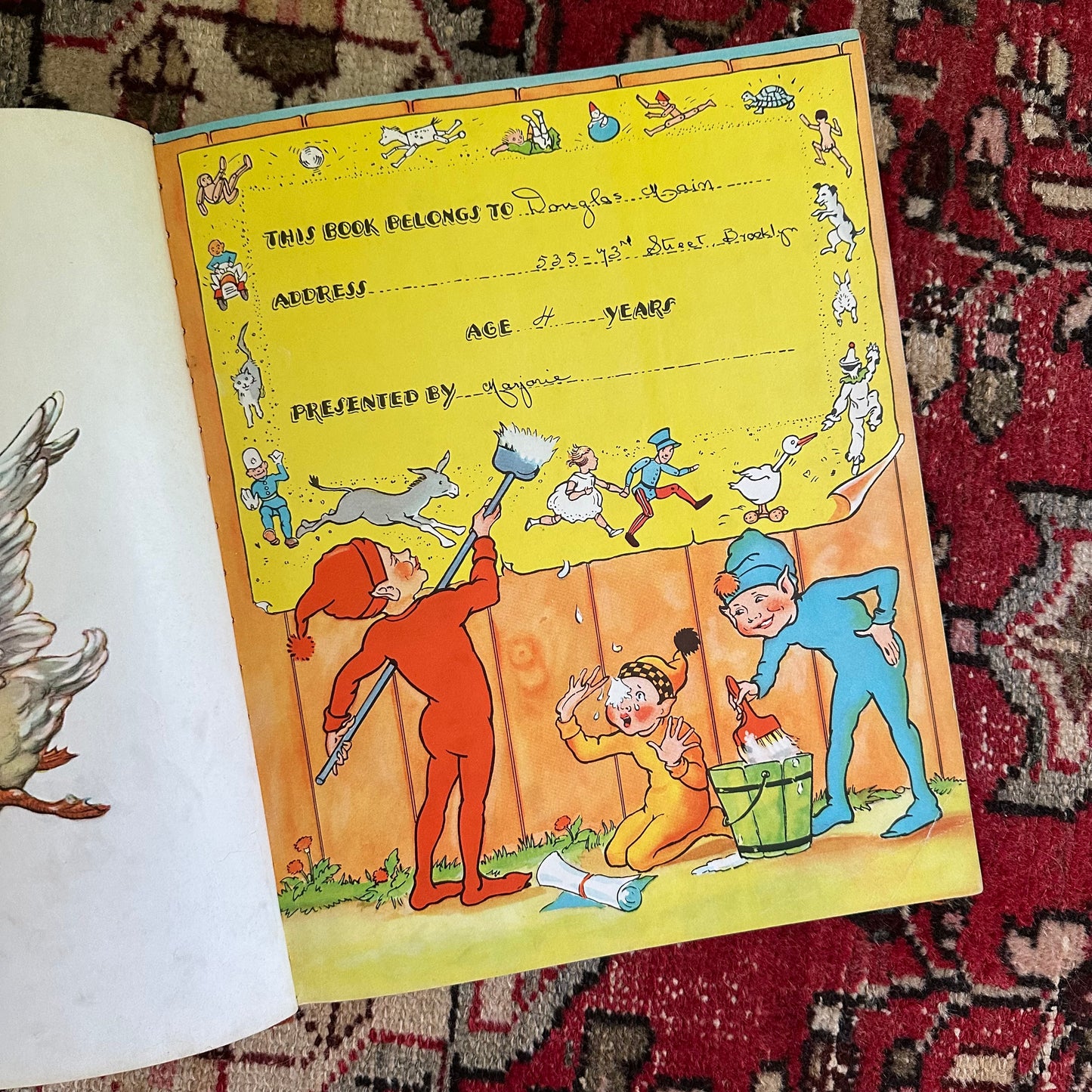 The Brimful Book: A Collection of Mother Goose Rhymes, Animal Stories, and ABCs, 1939.